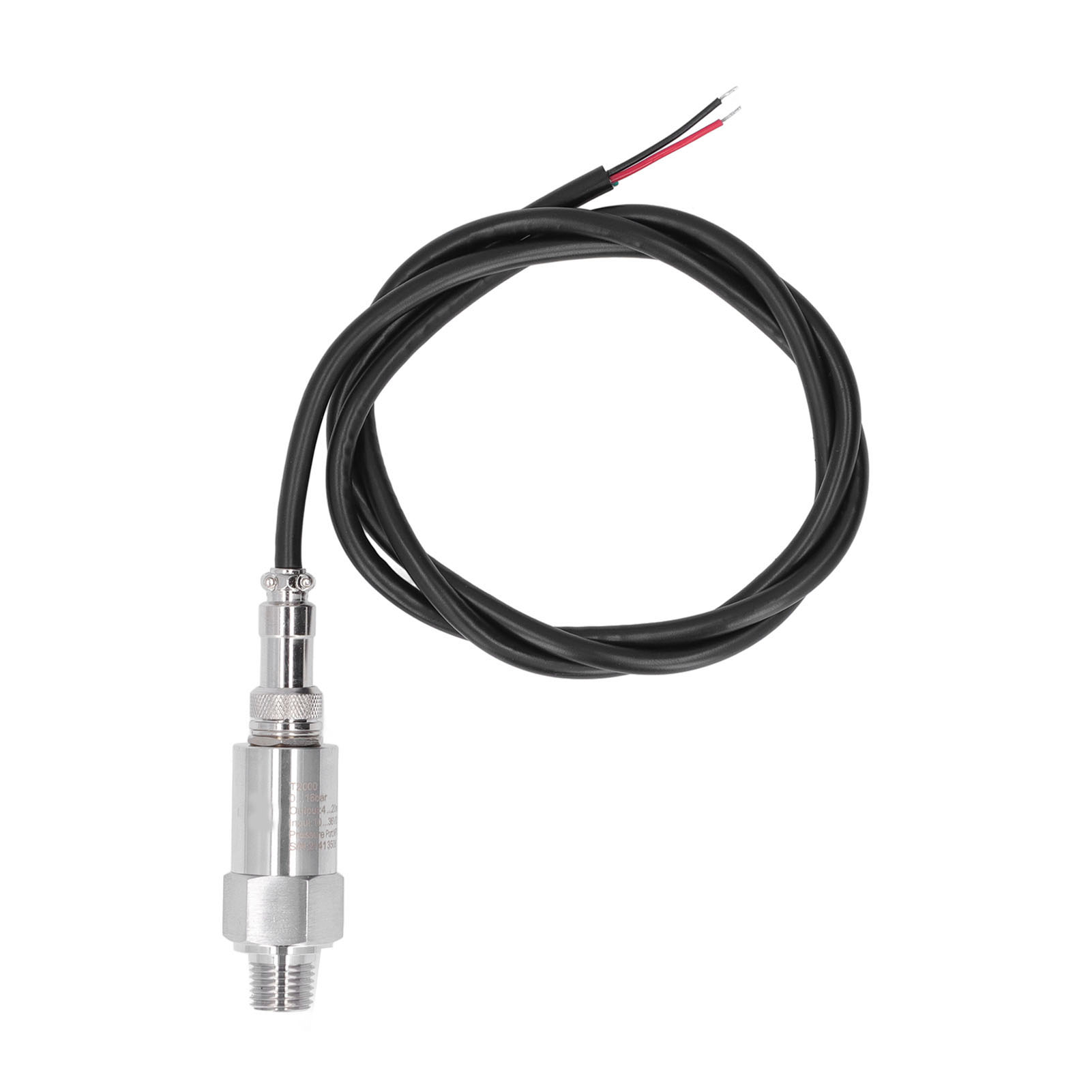 Lefoo Universal-drucksensor 0–16 Bar, Npt 1/4-gewinde, 4–20 Ma Ausgang, T2000-luftfahrtstecker