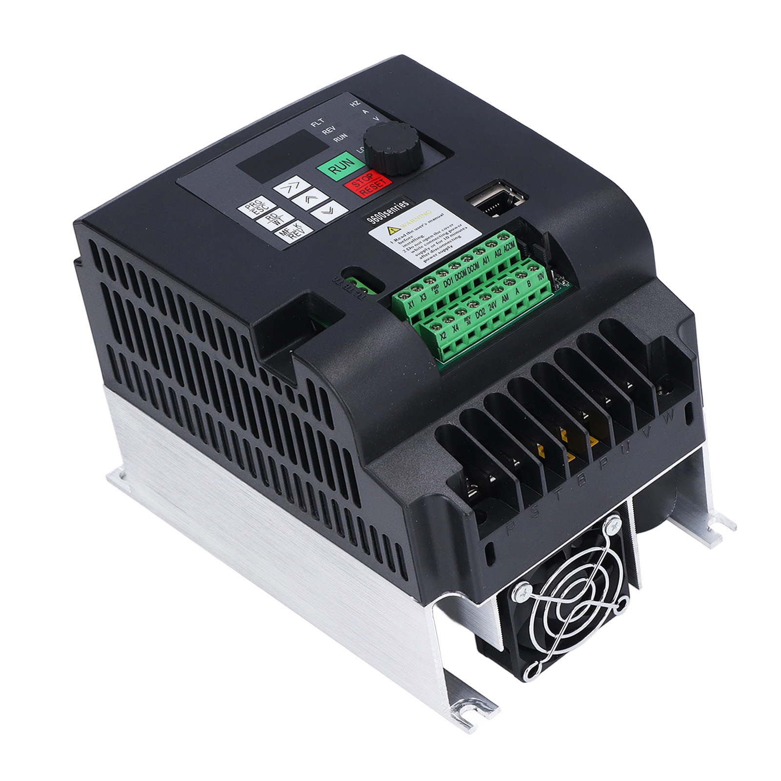 Einphasen-zu-dreiphasen-frequenzumrichter 4 Kw, Vektorantrieb 9600d-1t3-00400g Für Industriemotoren
