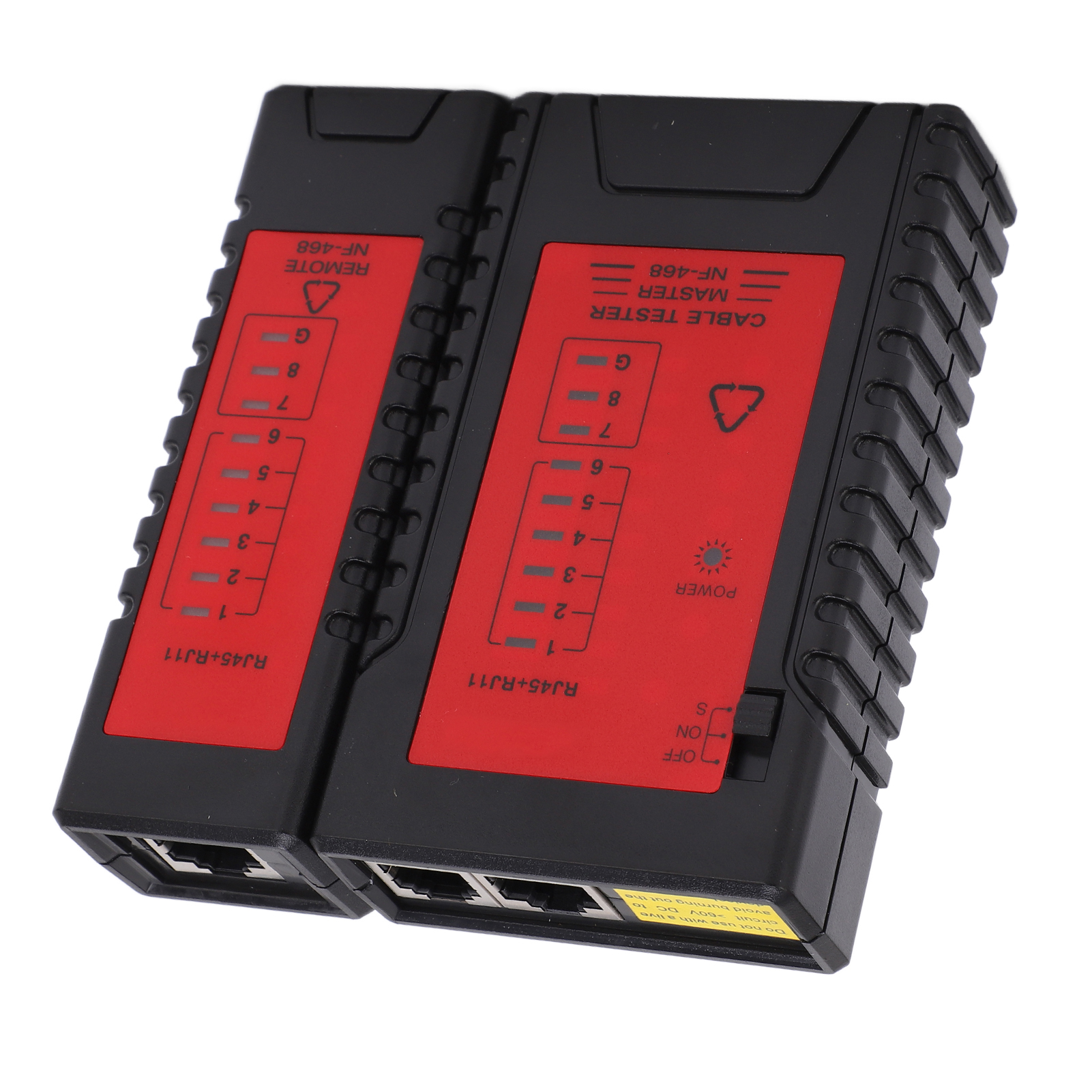 Nf-468 Tragbarer Netzwerkkabeldetektor, Leitungstester Für Telefonie Und Computer, Ethernet-kabelortungsgerät