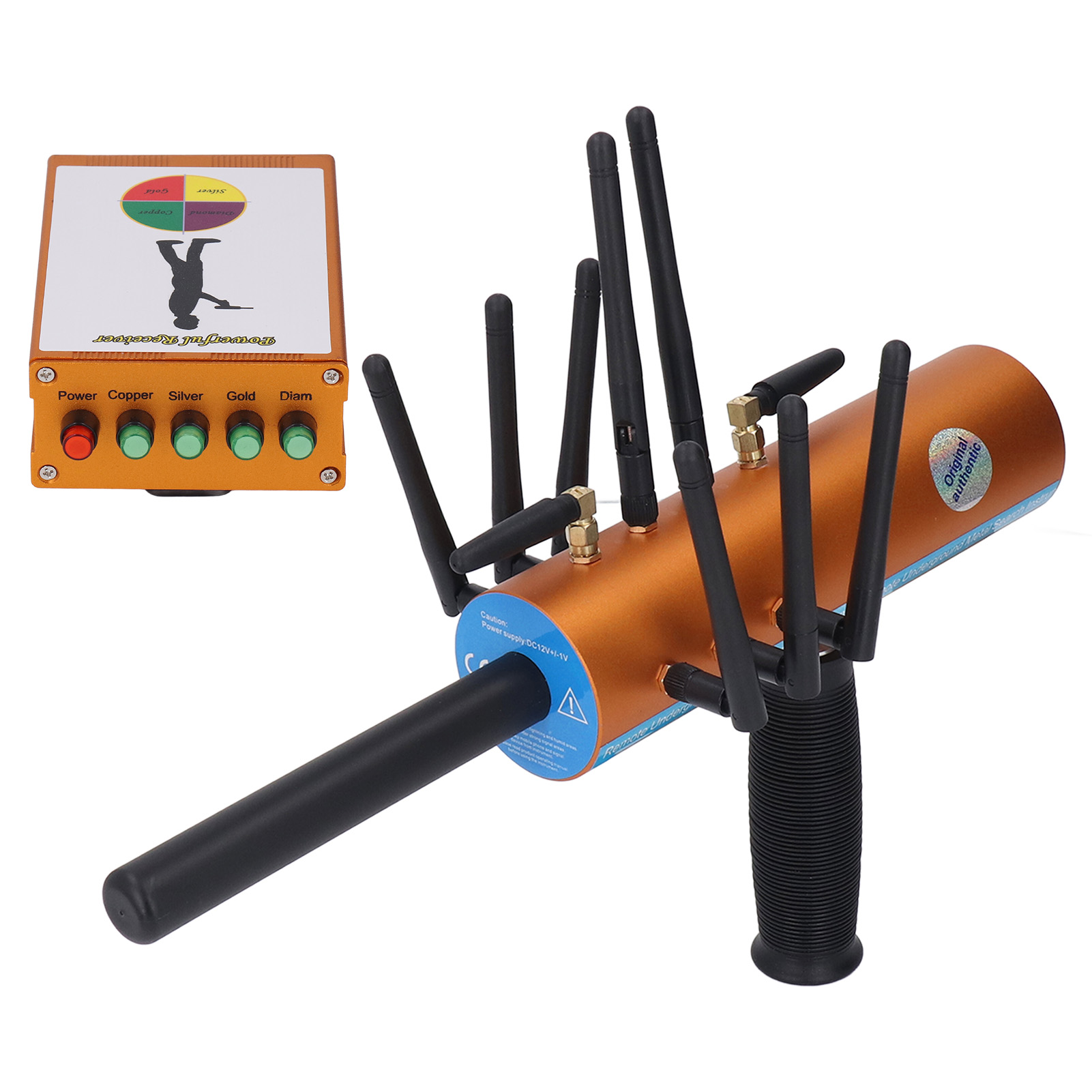 Hochpräziser, Kabelloser Untergrund-metalldetektor (100–240 V, Eu-stecker), Gold- Und Silberfinder, Bodentiefenscanner, Professionelles Ortungsgerät