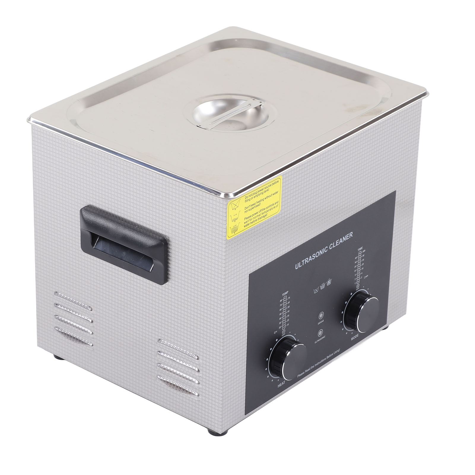 10-liter-ultraschallreiniger Und Entfetter Für Industrielle Anwendungen, Schmuckreinigung, Einstellbares Gerät, Eu-stecker 220 V