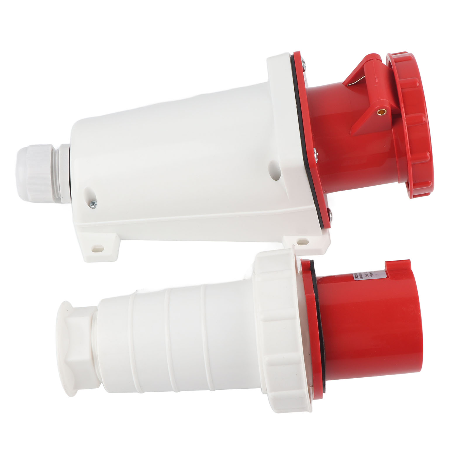 Ip67 Wasserdichter Industriestecker, 5-polige 63a 380v Buchse, Offene 3p+n+e Buchse, Flugzeugstecker Für Den Wasserdichten Außeneinsatz.