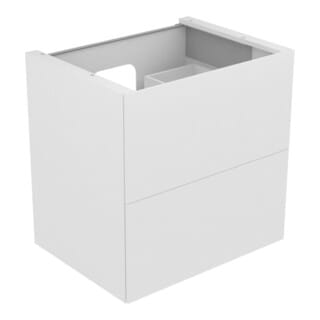 Keuco Waschtischunterschrank Edition 11 70x70x53,5cm, m LED, Lac m, G anthr. kl
