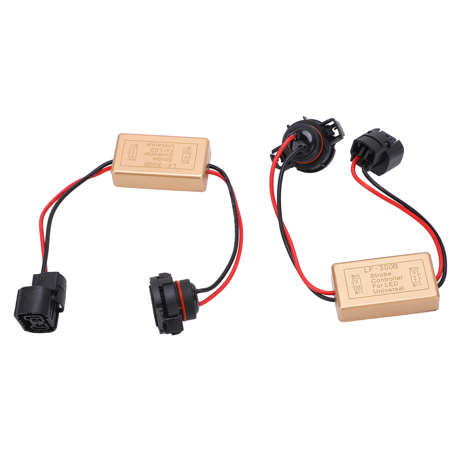 Set Mit 2 Led-blitzlicht-blinker-steuergerät, Rücklicht, Bremslicht, Lf-300b H16 Blitzmodul