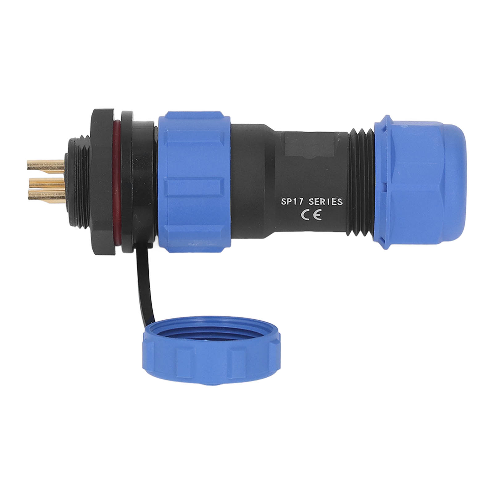 Ip68 Sp17 Wasserdichter Elektrischer Steckverbinder, 3-poliger 3-loch-luftfahrtstecker, Hochleistungs-industrienetzteil.