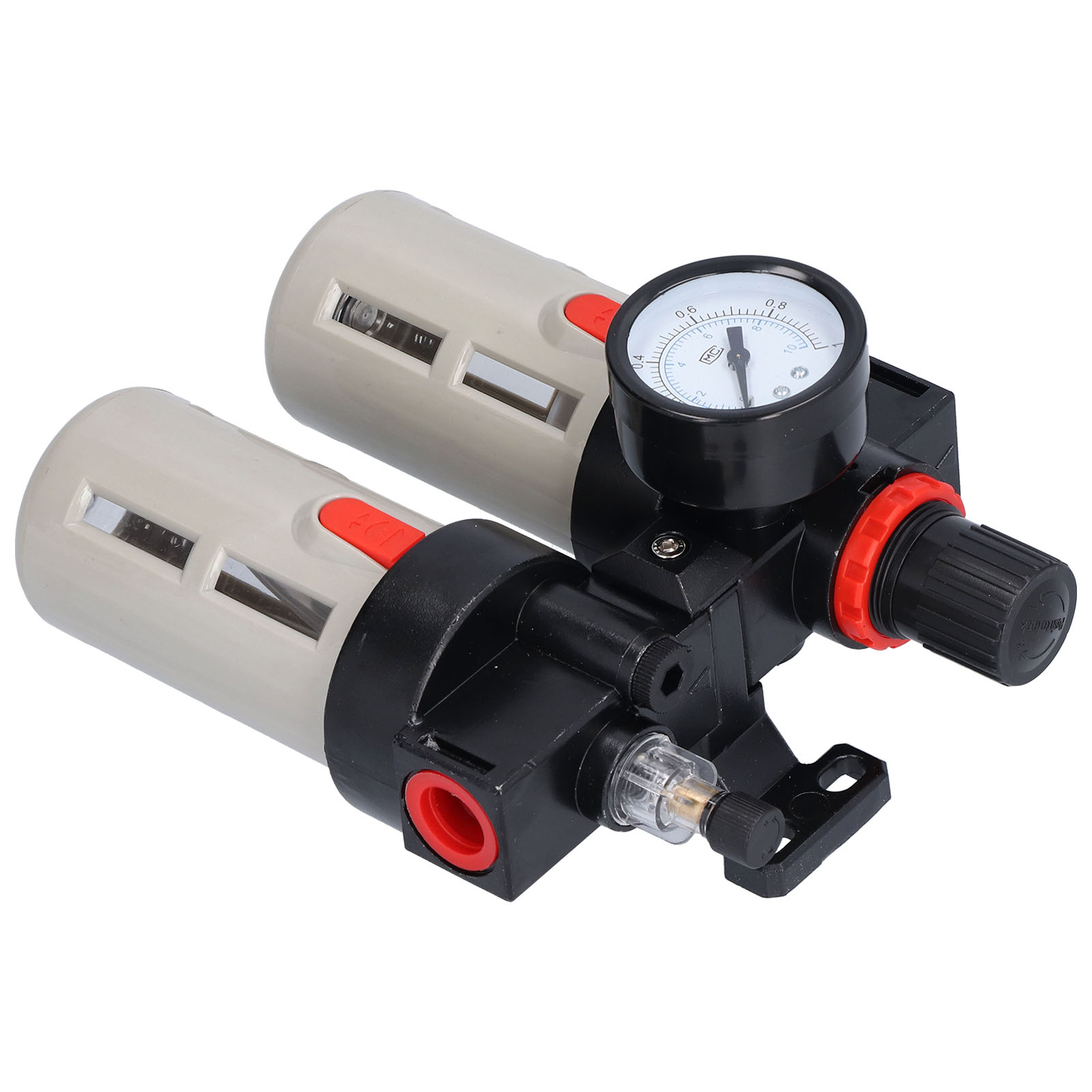 Druckreglerfilter Aus Aluminiumlegierung, Druckluftregler Mit Manometer Für Hydrauliksysteme, Bfc4000
