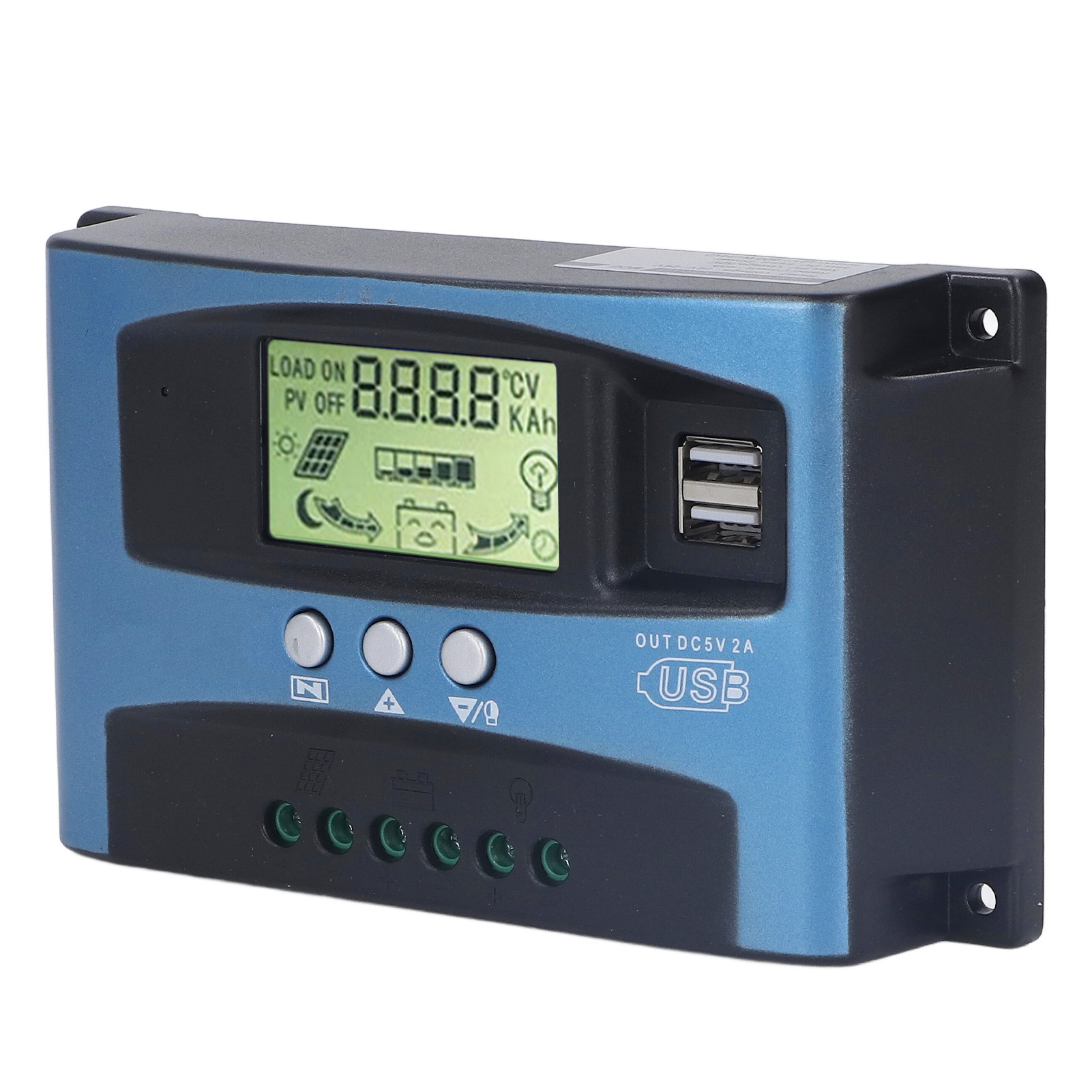 Mppt 40a 12v/24v Solarladeregler, Automatischer Photovoltaik-pv-regler Mit Lcd-bildschirm