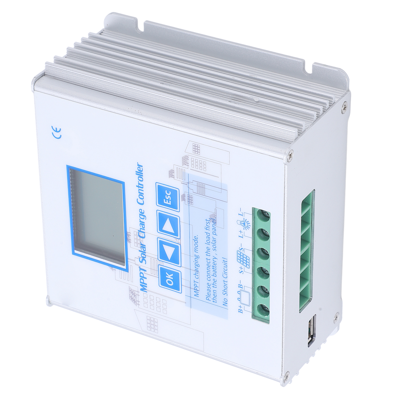 Mppt 30a 24v/48v Solarladeregler, Universeller Automatischer Panel-laderegler, Intelligenter Spannungsregler