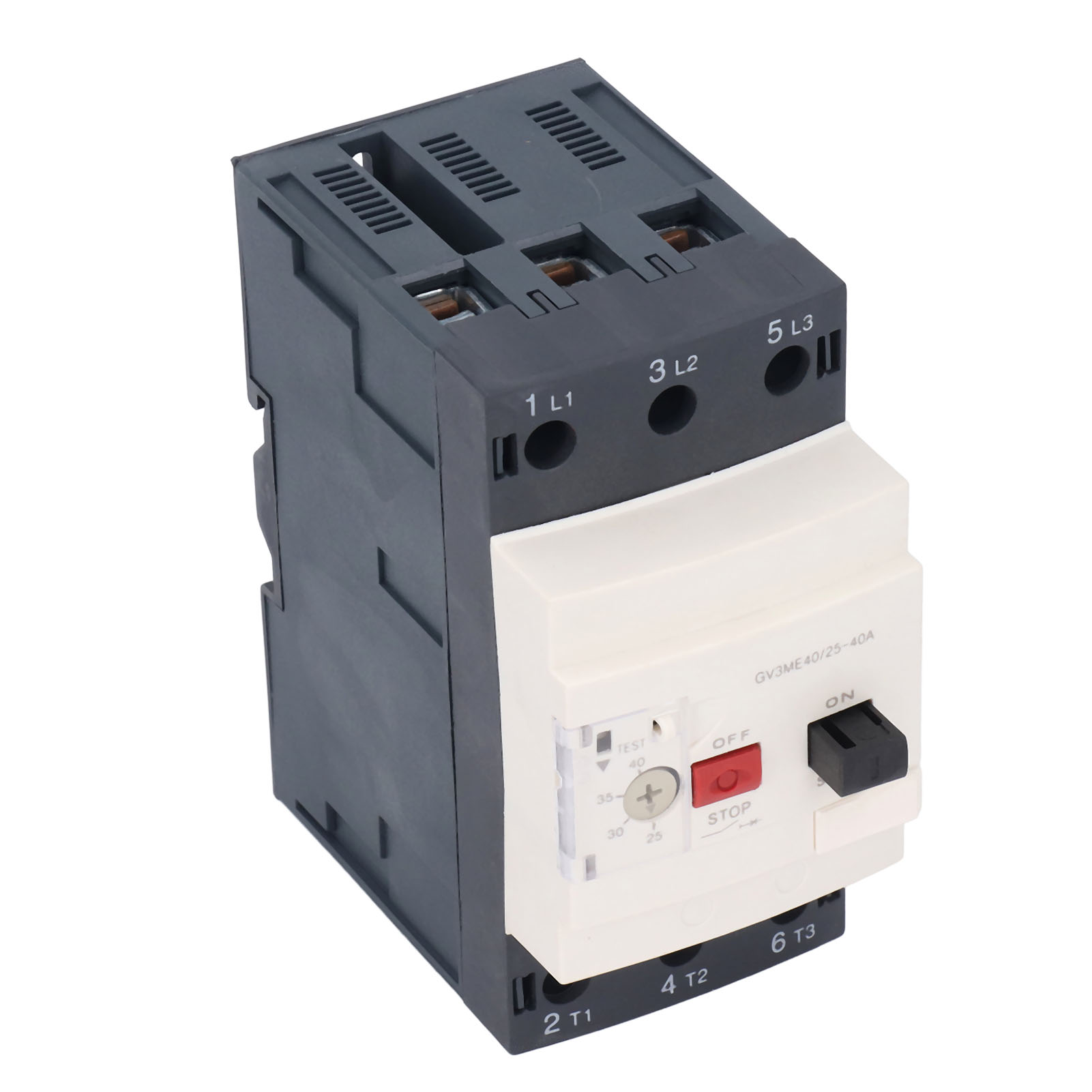 Motorschutzschalter, 10000 Schaltzyklen, Hochohmiger Pa66-transistor, Stromschutzschalter, 690 V