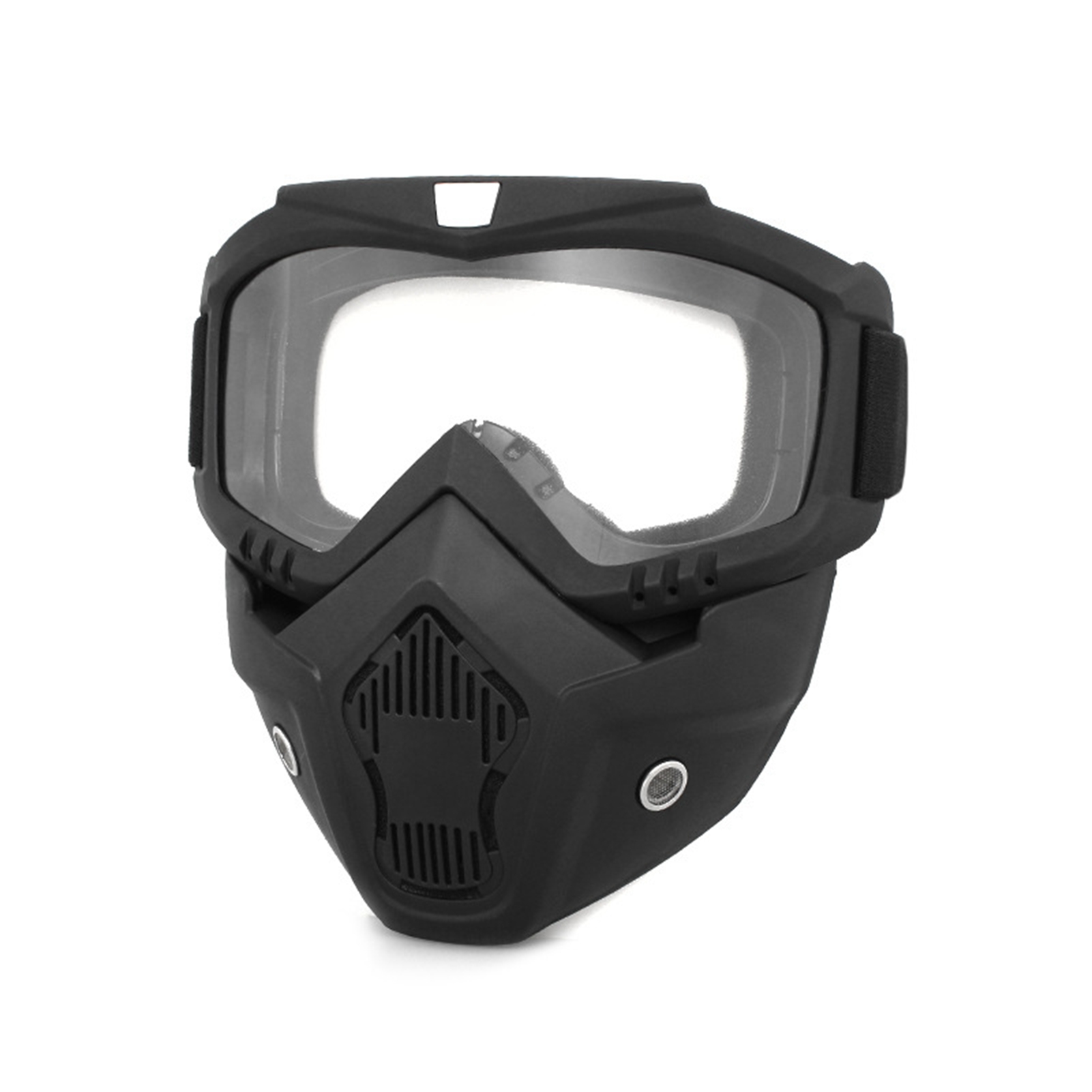 Motorradbrille Mit Helm Und Winddichtem Visier, Transparenter Augenschutz Für Fahrten Im Freien.