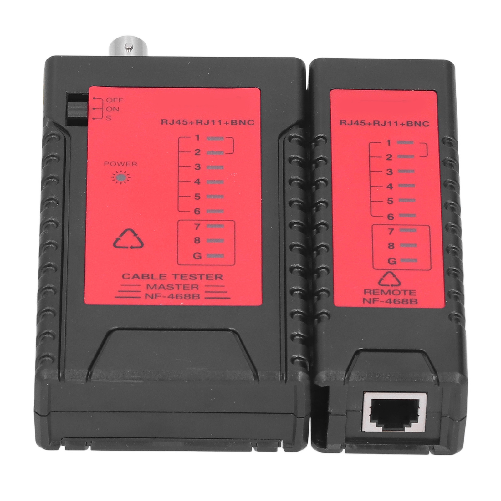 Nf-468b Multifunktions-netzwerkkabeltester, Hochpräziser Leitungsdetektor Für Telefon Und Video, Kabeldiagnosegerät