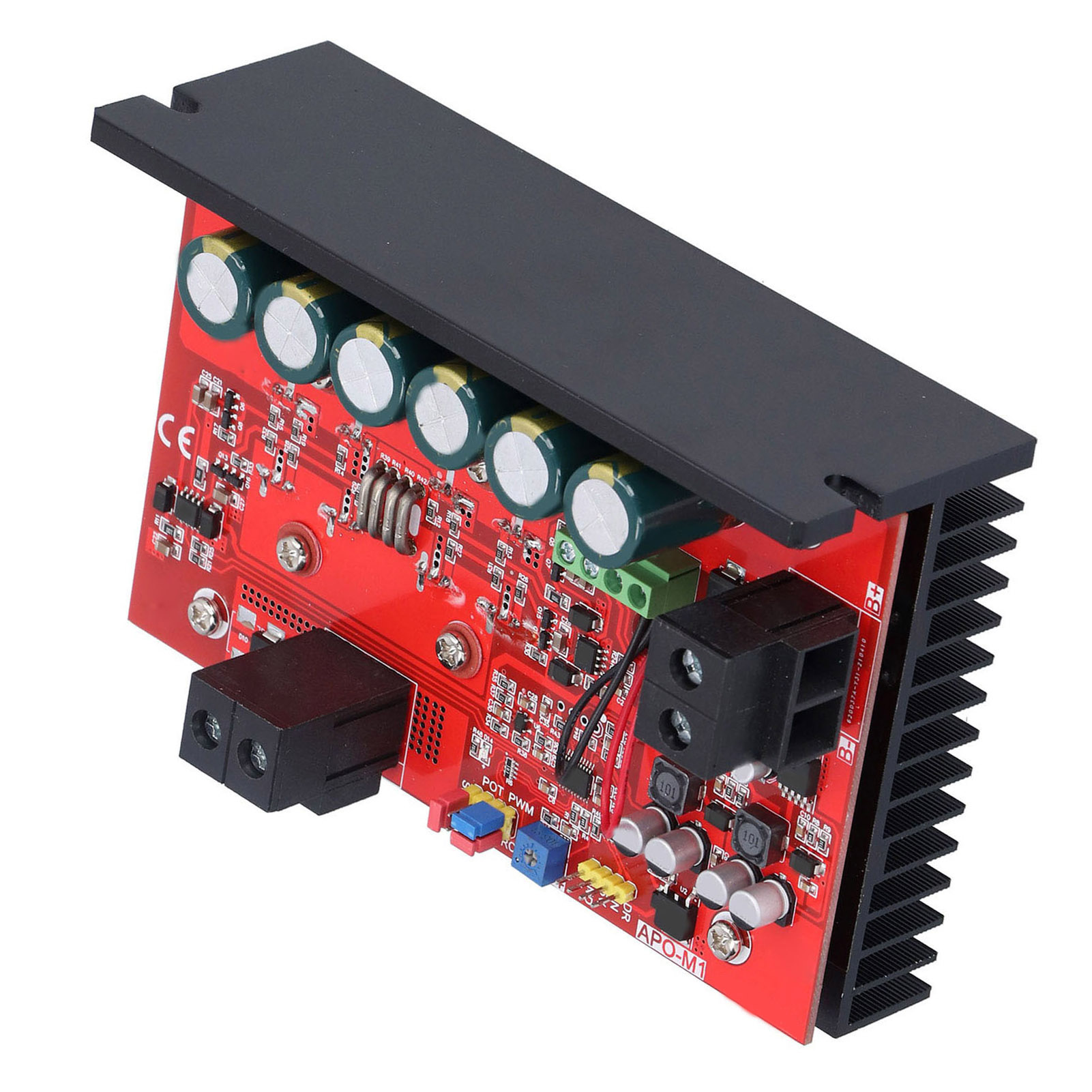 Pwm-drehzahlregler Für 24v-48v Dc-bürstenmotoren 1-50a, Elektronischer Regler Apo-m1, 3 Funktionen, Leistungsregler.