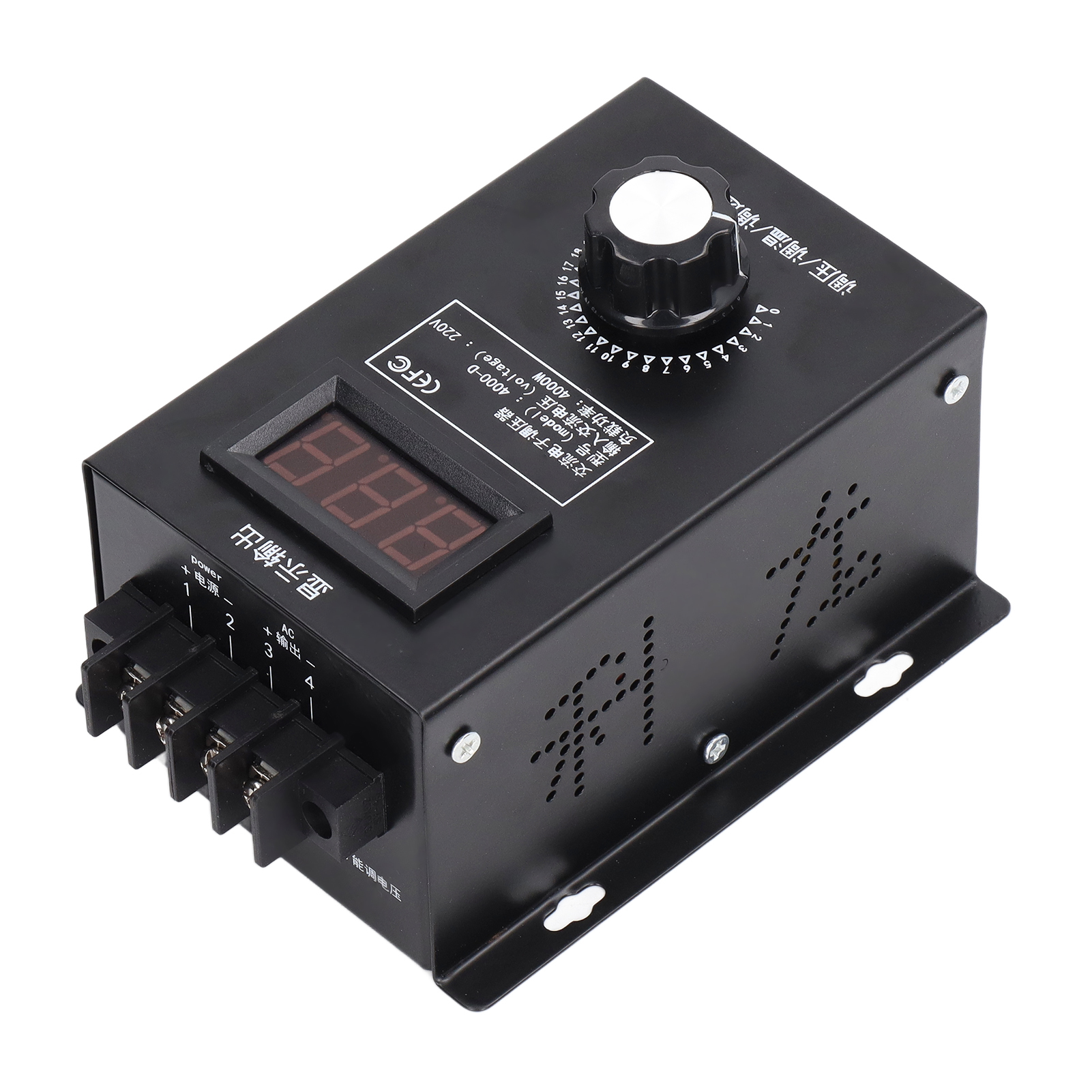 Scr-spannungsregler Mit Digitaler Led-anzeige, 220-v-wechselstrom-multifunktionsdimmer, Präziser Regelschalter