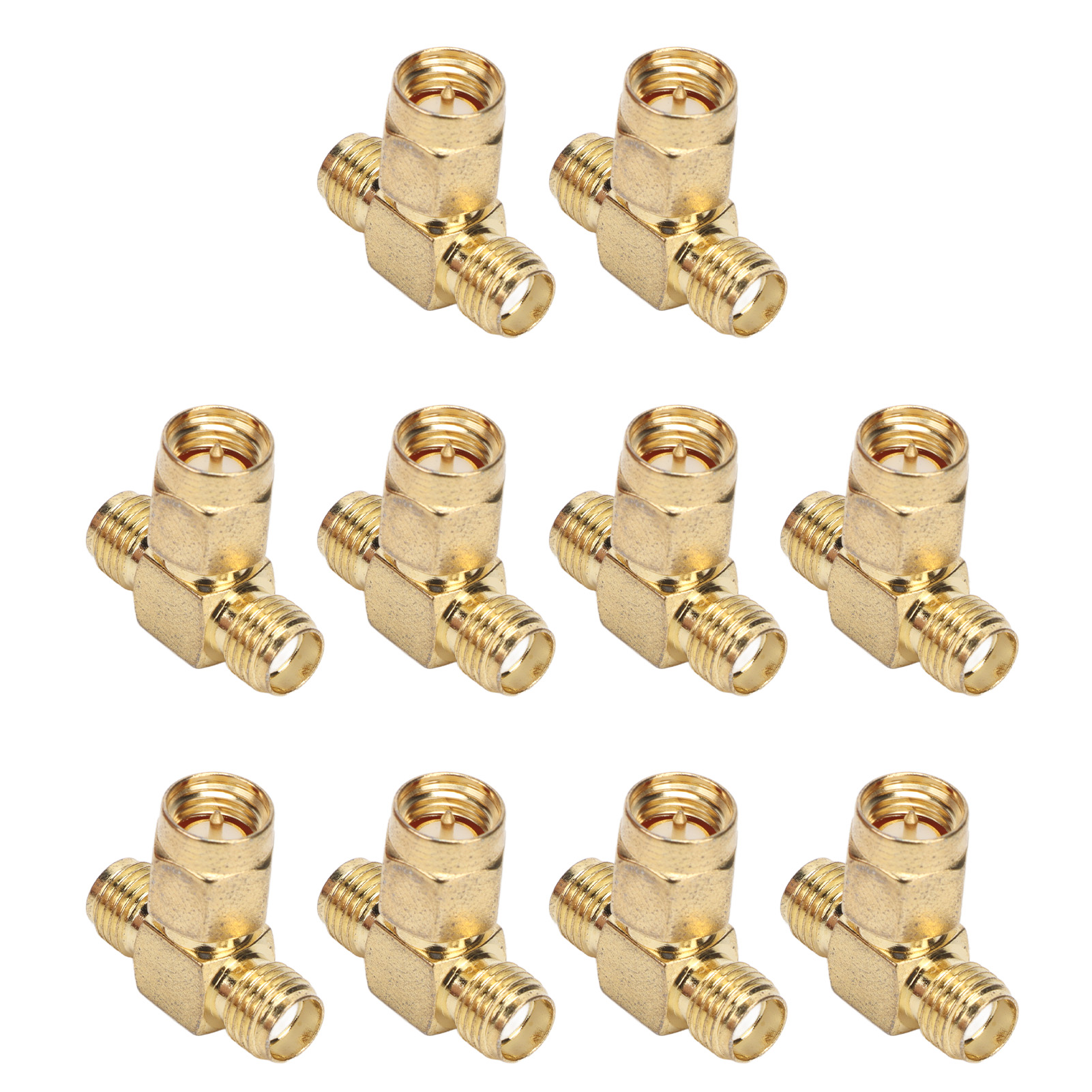 10-teiliger Sma-t-stecker, Ofc-breitband-hf-adapter, Koaxiales Gps, Verlustarm, Stecker-buchse-schnittstelle