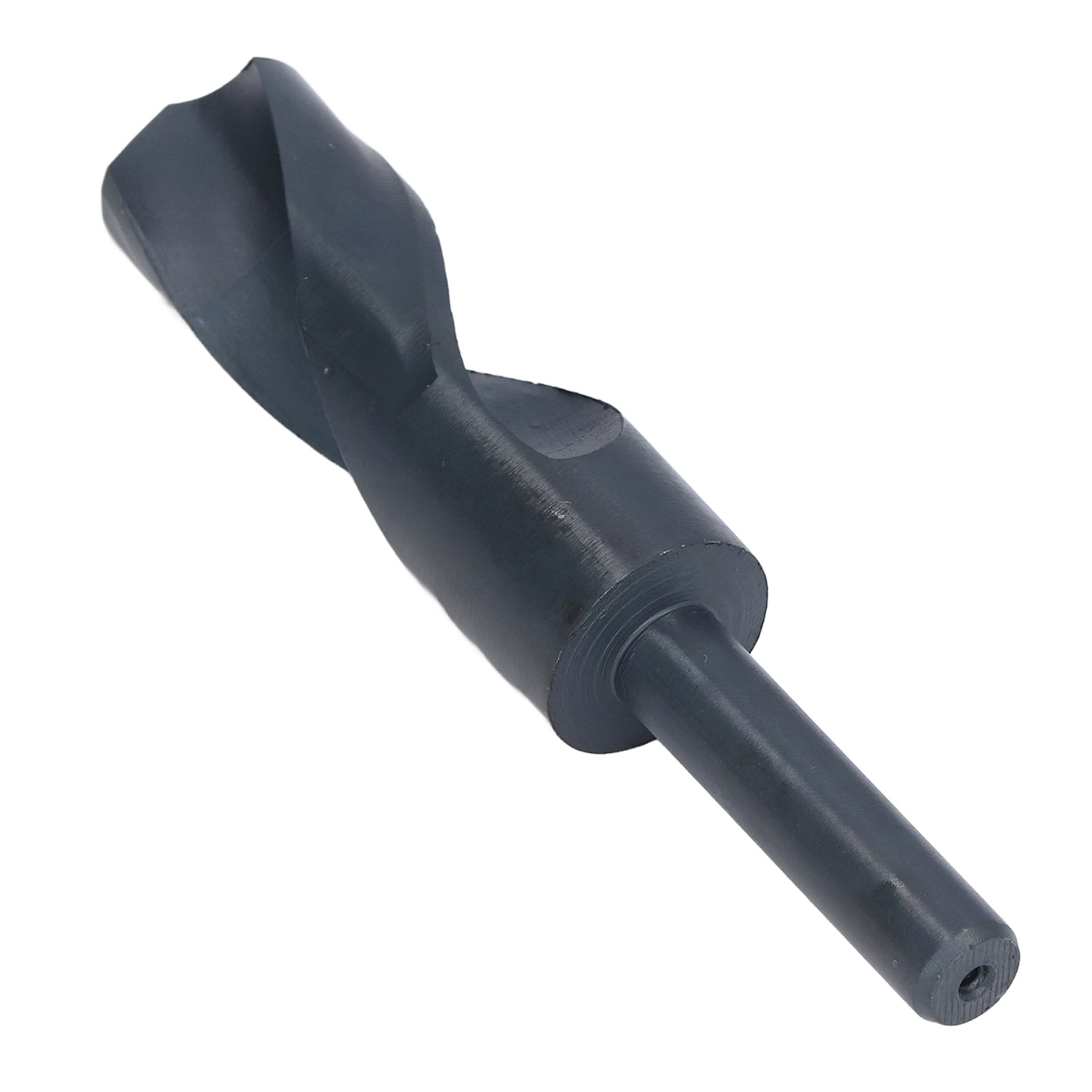 Hss-spiralbohrer 12,7 Mm Mit Reduziertem Schaft, 118° Winkel, Schwarz, Metallbohrer, Hochgeschwindigkeitsstahlbohrer, Geschärfte Spitze, Professioneller Einsatz.
