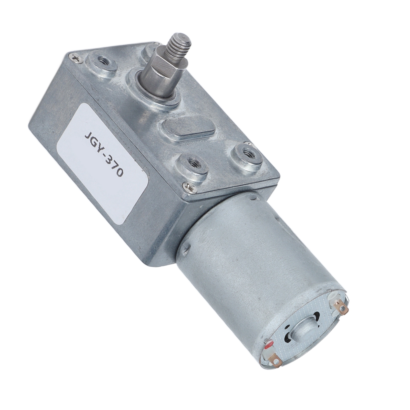 12-v-gleichstrom-schneckengetriebemotor, 150 U/min, Reversibel, Selbsthemmend, 8-mm-welle Jgy-370