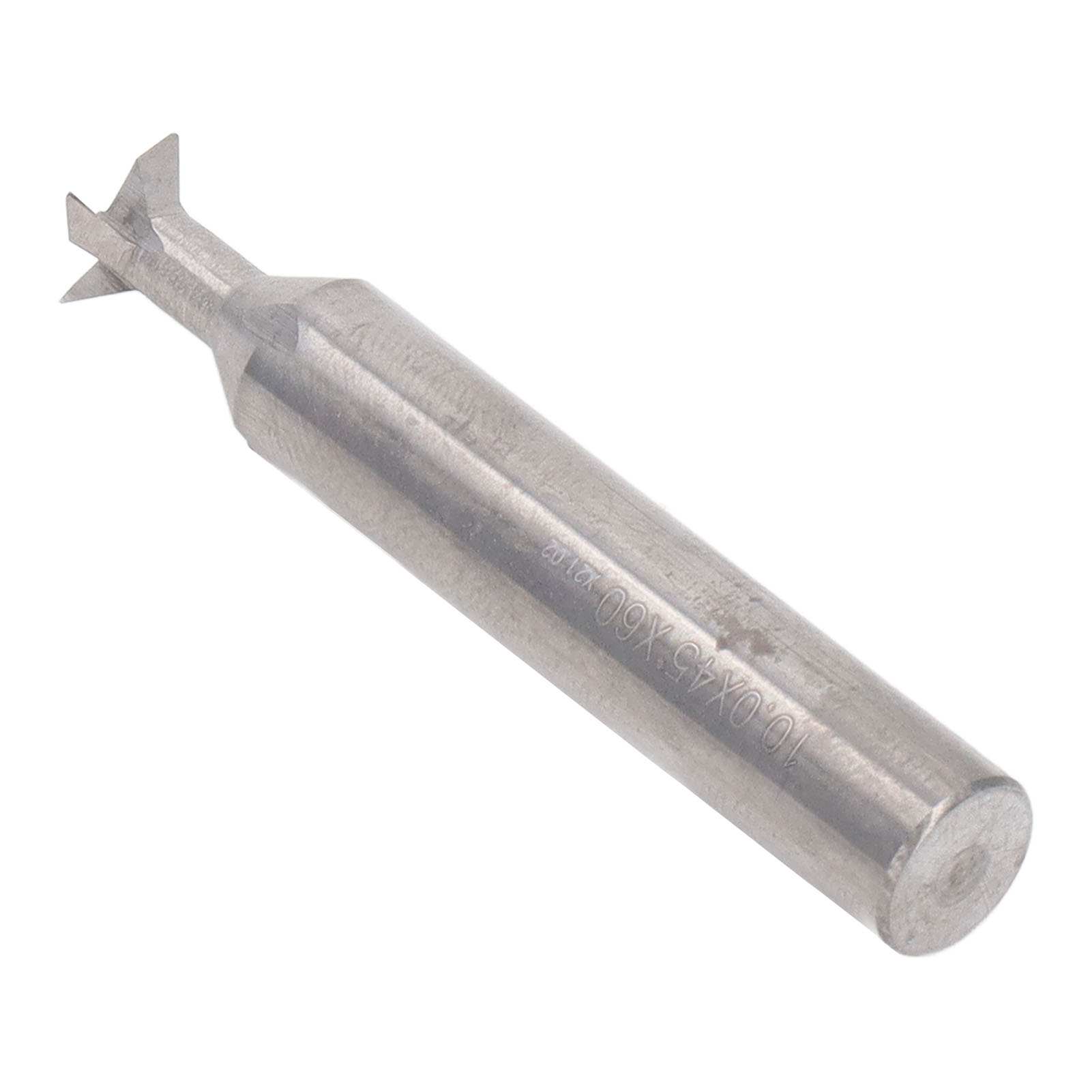4-schneidiger Hartmetall-schwalbenschwanzfräser, Holzfräser, 10x45°x60l Nut