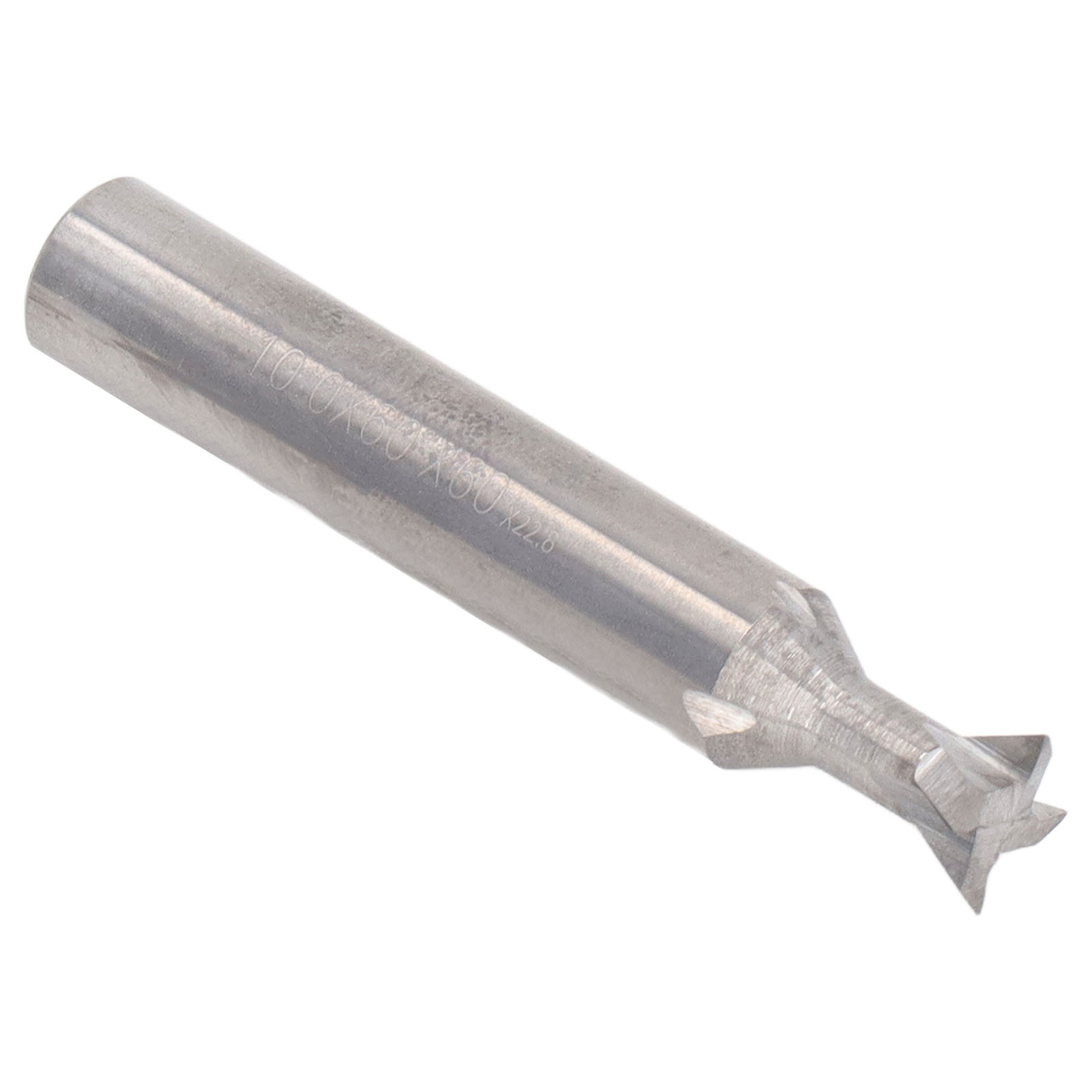 4-zahn-hartmetall-schwalbenschwanzfräser, Holzfräser, 10x60°x60l Nutfräsen, Professioneller Holzfräser.
