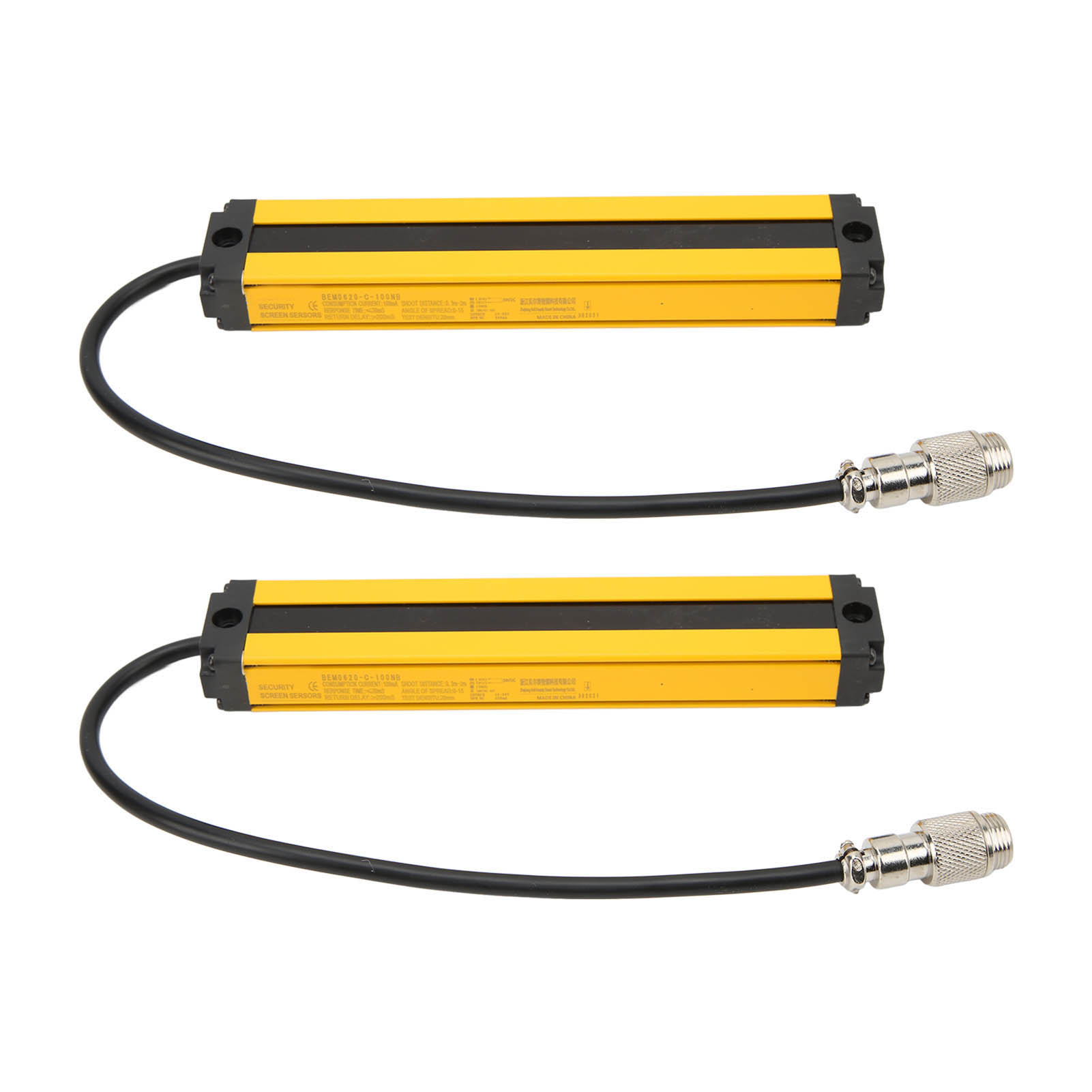 Bem0620-c-100nb Ip65 Sicherheitslichtvorhang, 6 Infrarotstrahlen À 20 Mm, Schutzgitter 10–30 V