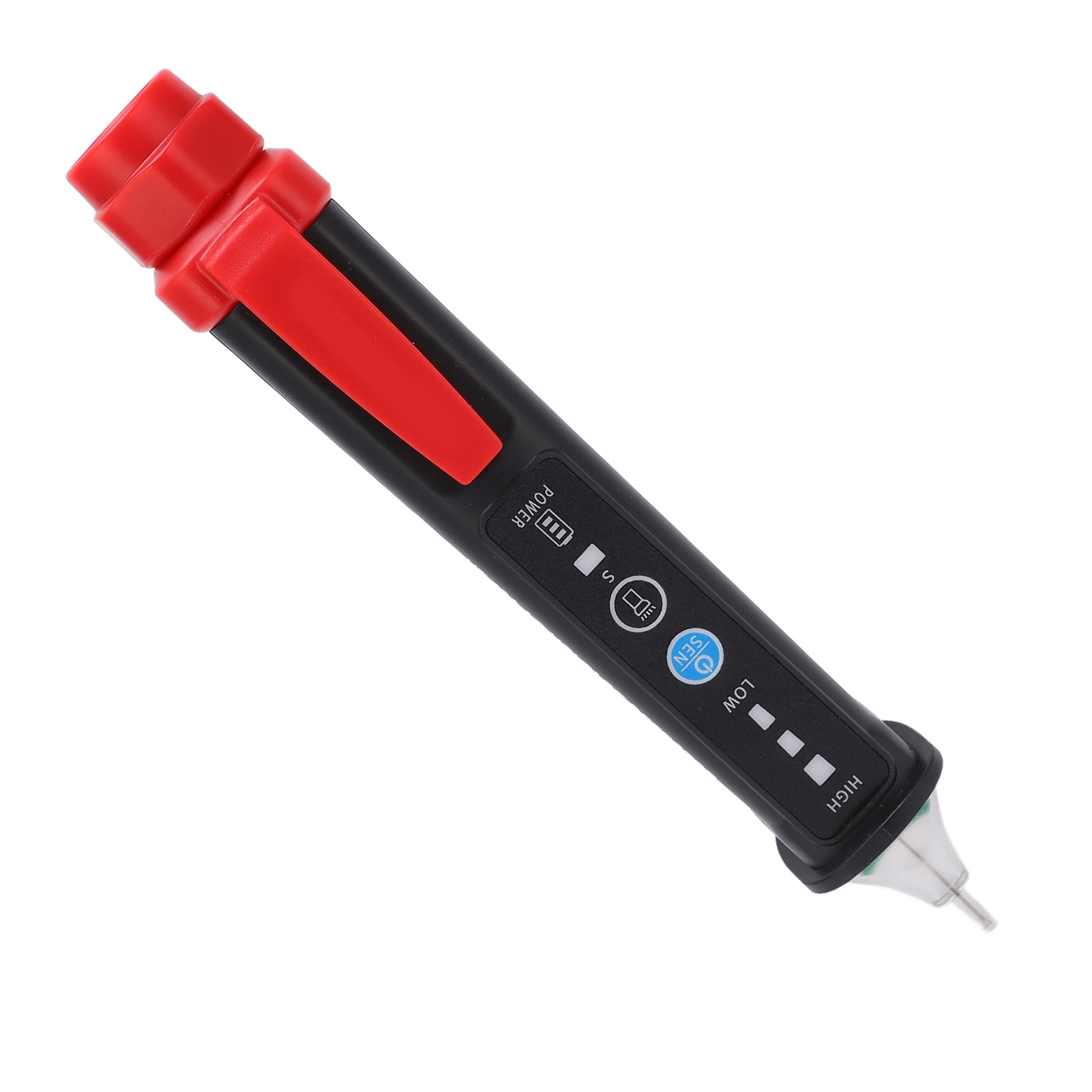 Ht101 Intelligenter Berührungsloser Spannungsprüfer, 12-1000v Wechselstromdetektor Mit Led-lampe, Akustischem Alarm, Für Elektriker, Schnelle Und Sichere Elektrische Prüfungen.
