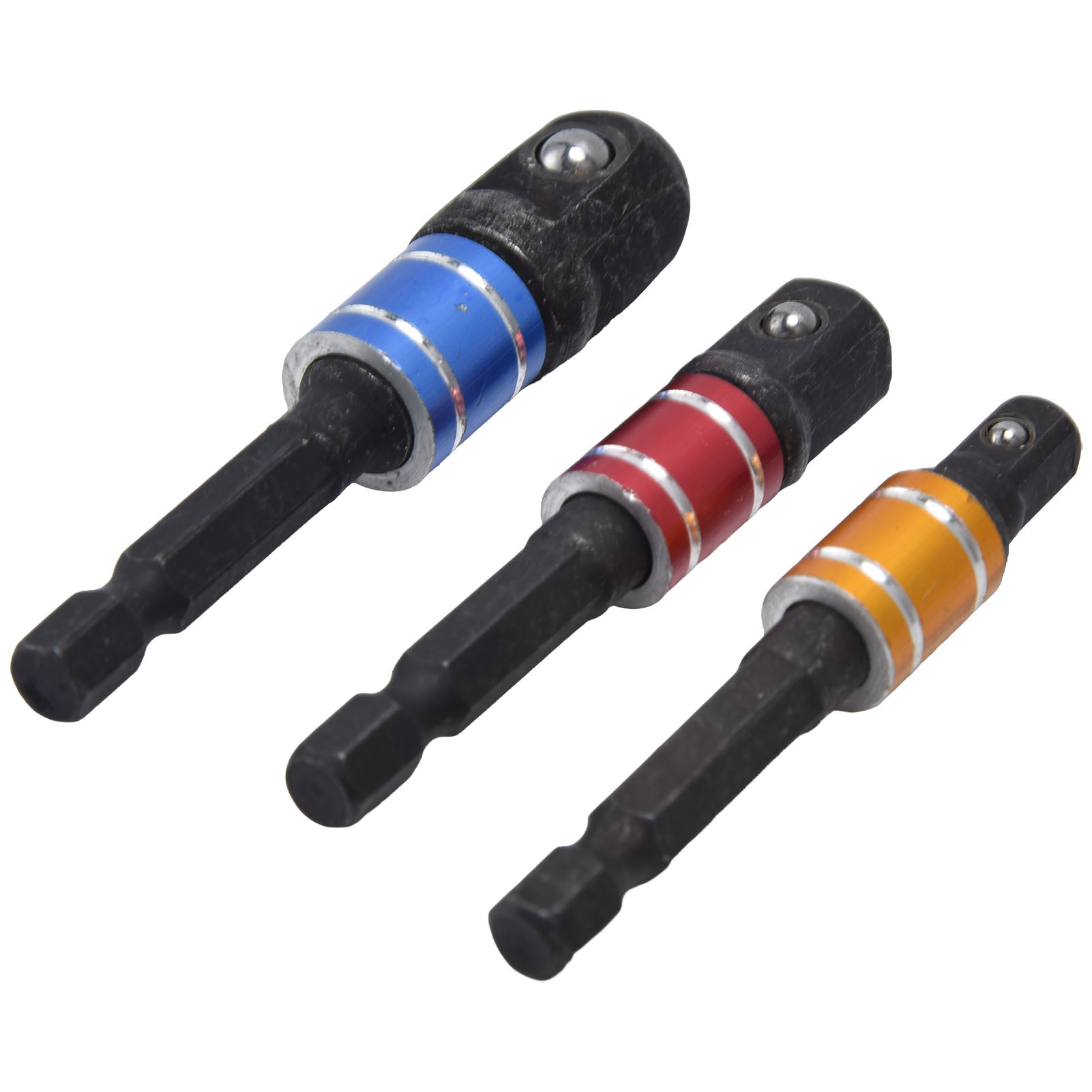1/4-zoll-steckschlüsseladapter, Vierkant-sechskantbit, Schraubendreher-verlängerungsset