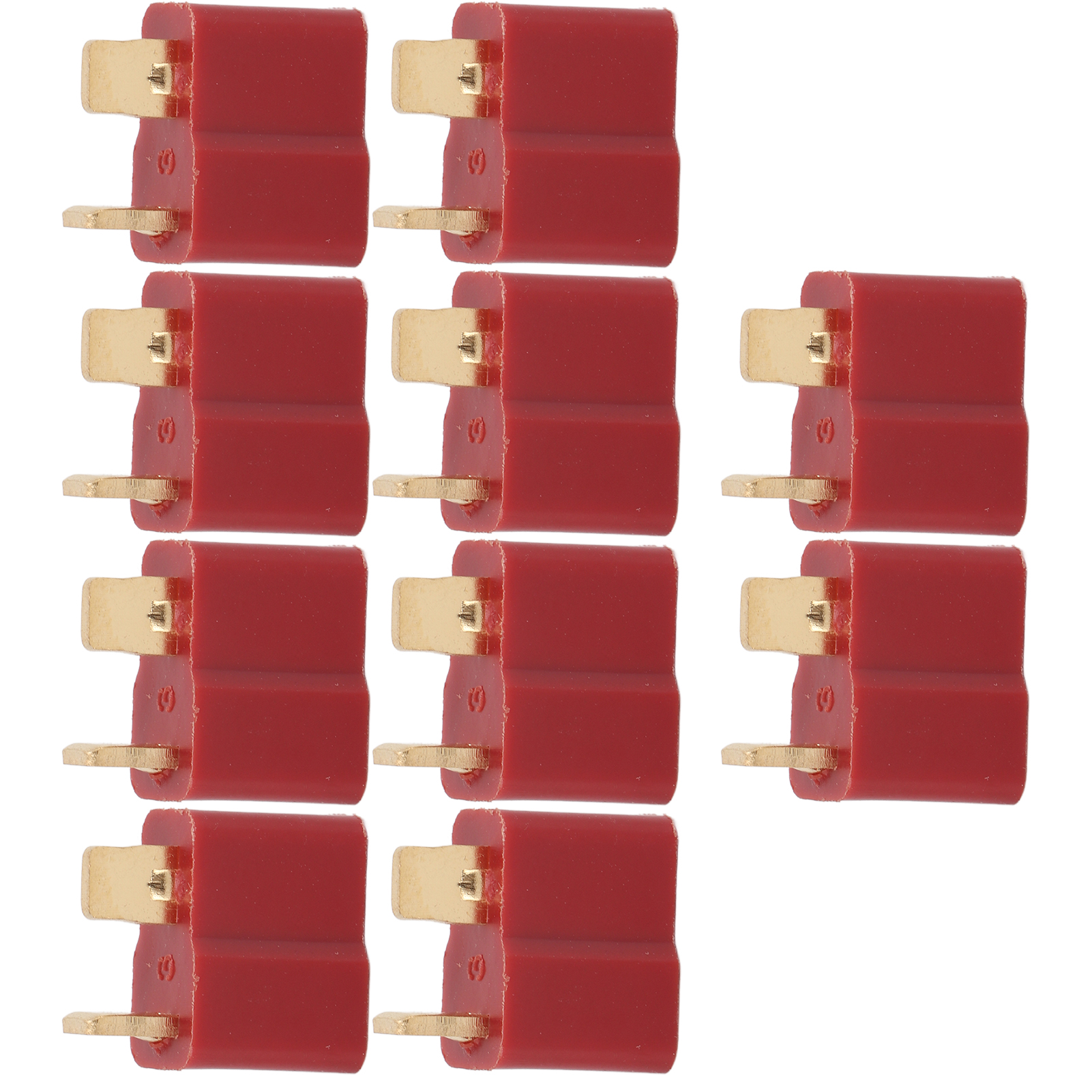 Rc 13.011 T-stecker, Weibliche Ausführung, 25a Vergoldet, Modellflugzeug-batteriestecker, Vergoldeter Stecker, Weiblicher Adapter Für Den Modellbau.