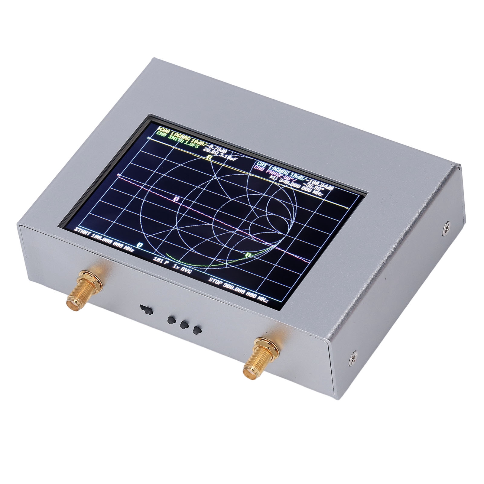 50 Khz–4 Ghz Vhf/uhf/hf Vektornetzwerkanalysator Swr Phasenverzögerung 4-zoll-touchscreen Vna V2 Plus4
