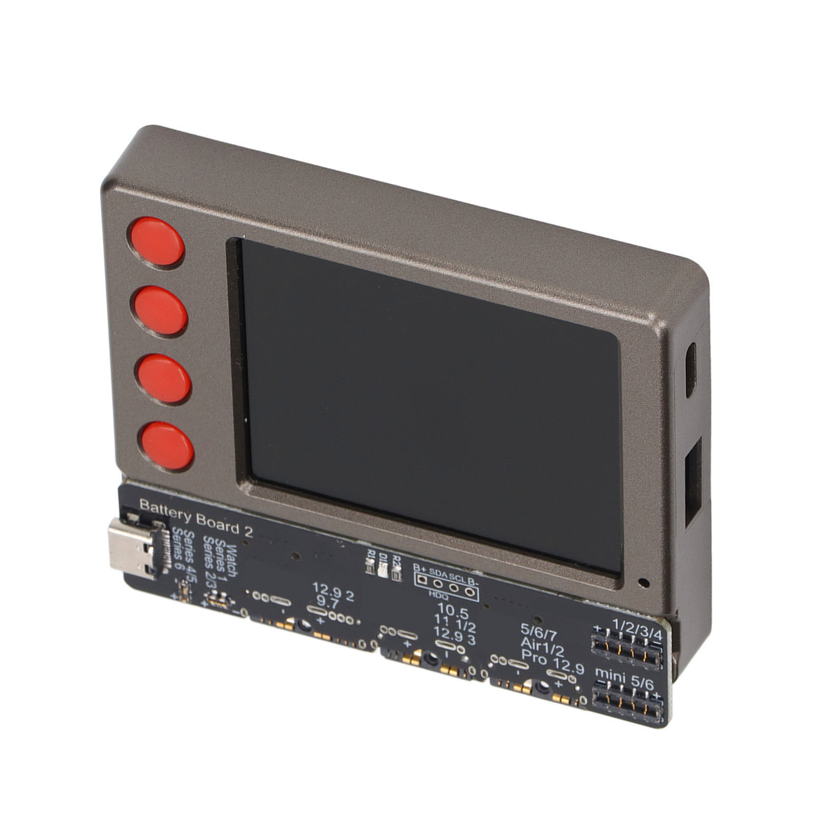 Multifunktionales Usb-kabeltestgerät, Batteriekapazitätsdetektor, Leistungs- Und Effizienzanalysator, Elektrischer Informationscontroller.
