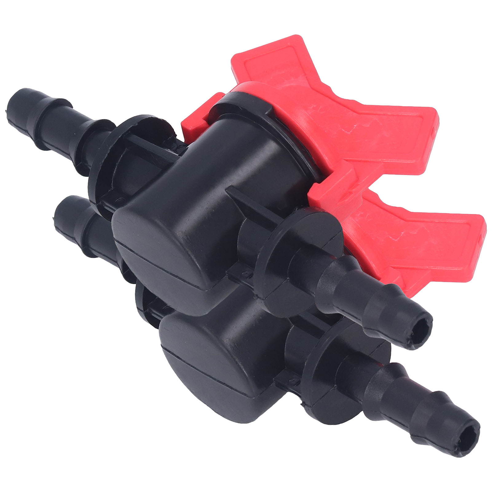 Satz Mit 2 Abs-durchflussreglern, Flüssigkeitsabsperrventil Für Wasserpumpen, Gerade Bohrung, 8 Mm Außendurchmesser