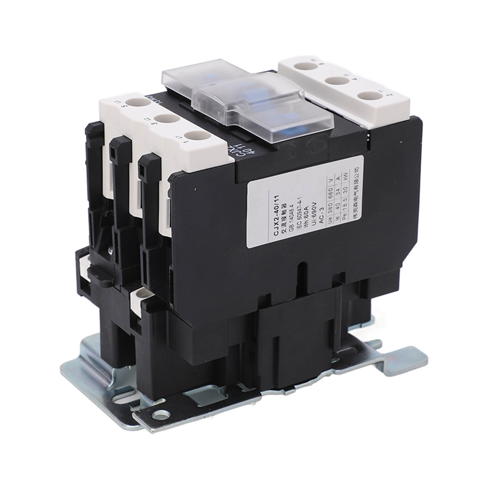 220 V 40 A 3-poliger Elektrischer Schütz, Hohe Empfindlichkeit, Silberkontakte, Für Stromverteilung Und Industrielle Steuerung