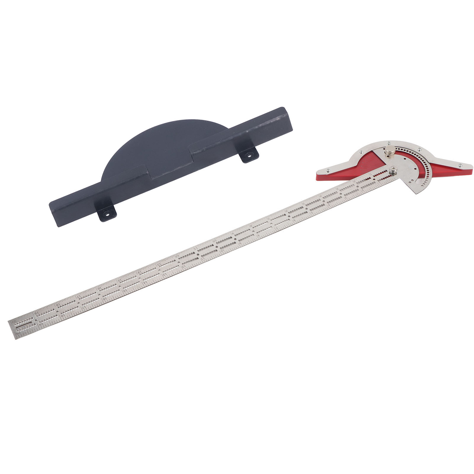 20-zoll-aluminium-winkelmesser, Winkelmesser Für Schreiner, Studenten, Architekten, Designer, Leichtes T-förmiges Messwerkzeug Aus Einer Legierung