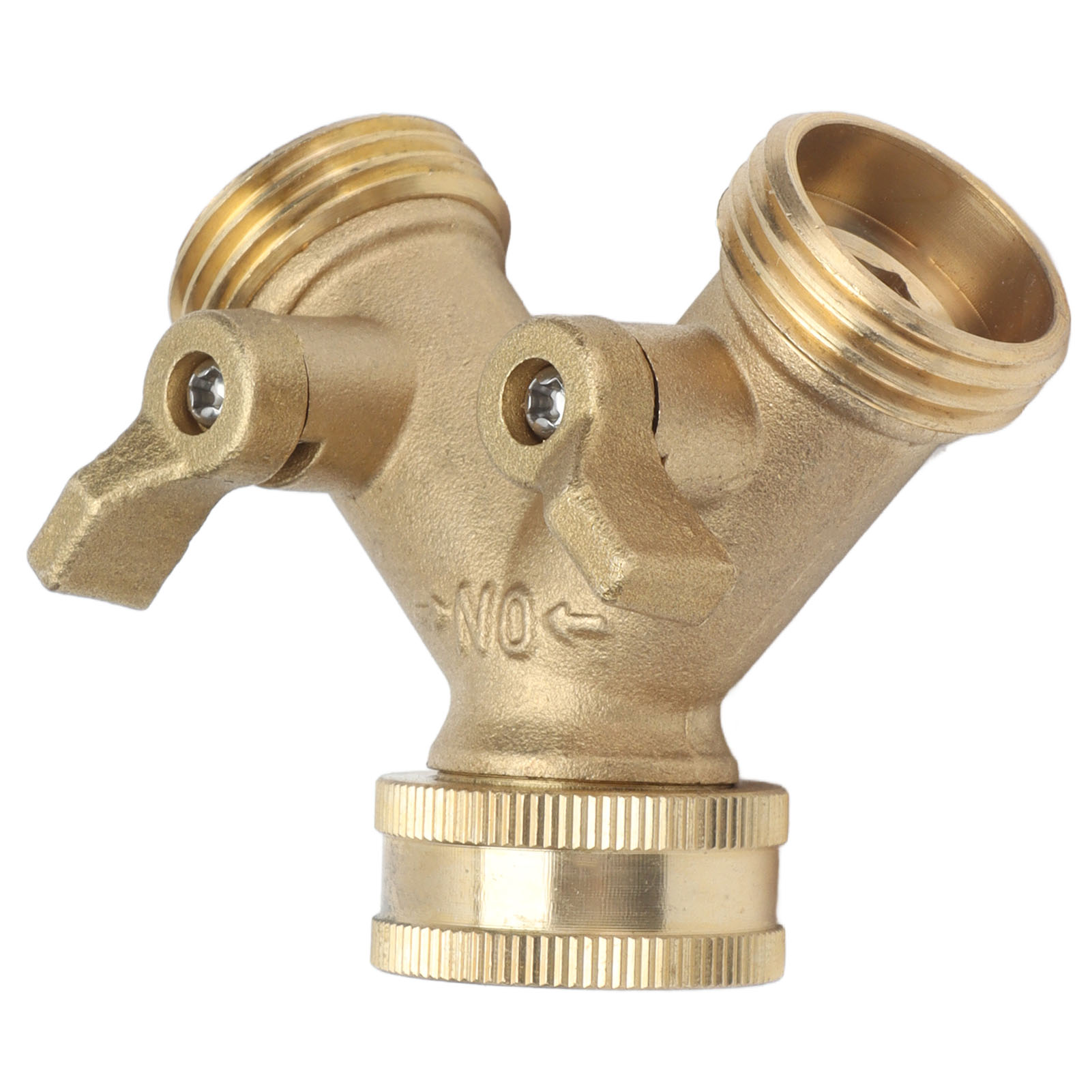 Y-förmiger Wasserverteiler Für Den Garten, Wasserdichter Schlauchanschluss, Doppelauslass-sprinkler Für Pflanzenbewässerung Und Autowäsche, Robuster Verbinder.