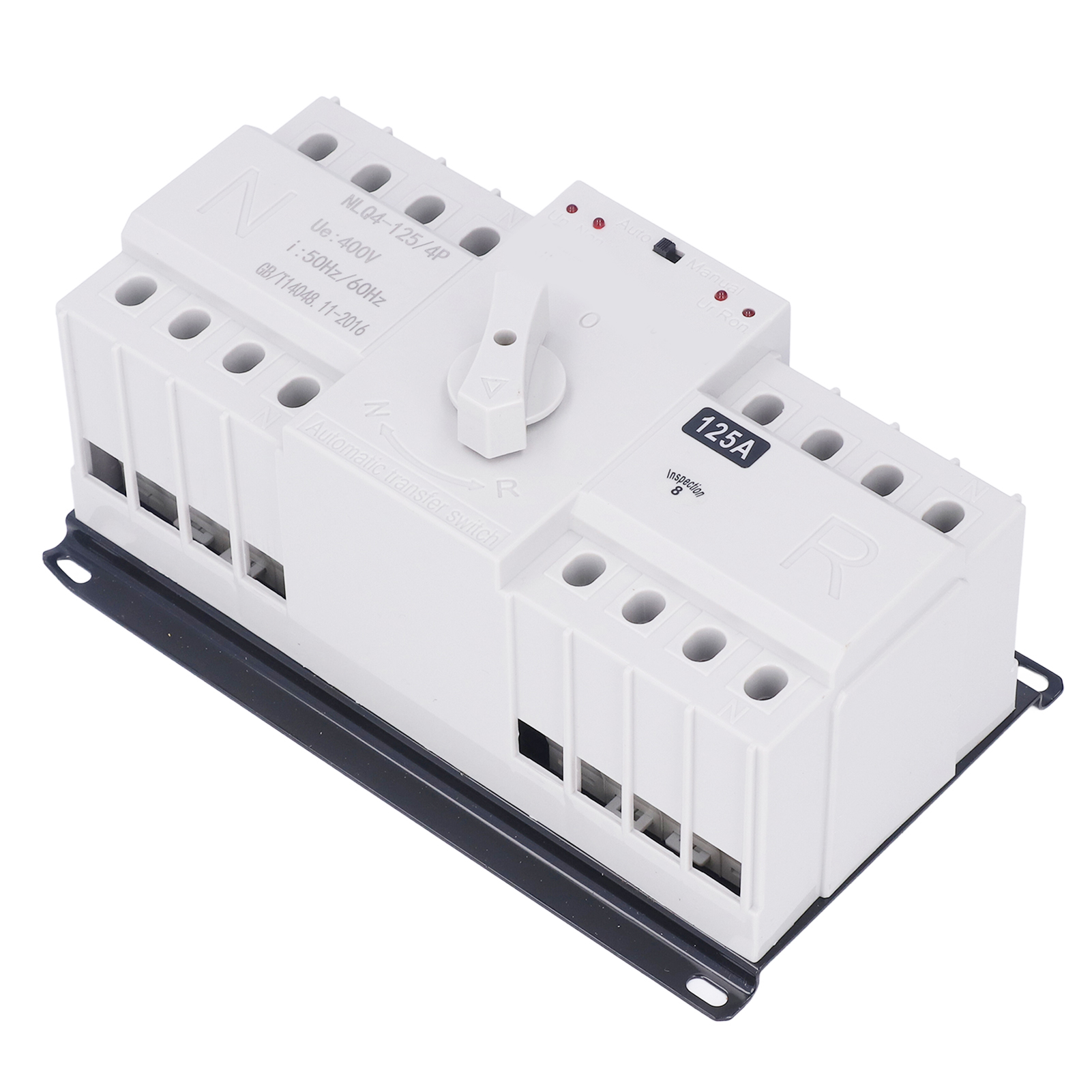 Automatischer Umschalter Mit Doppelstromversorgung Nlq4-125-4p 400v Not-mikroleistungsschalter Für Elektrische Gehäuse
