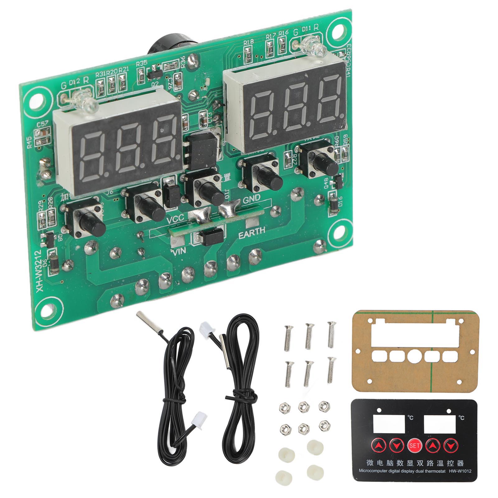 220-v-digitalthermostat Mit Doppelrelais-temperaturregler Hww1012, Digitalanzeigemodul
