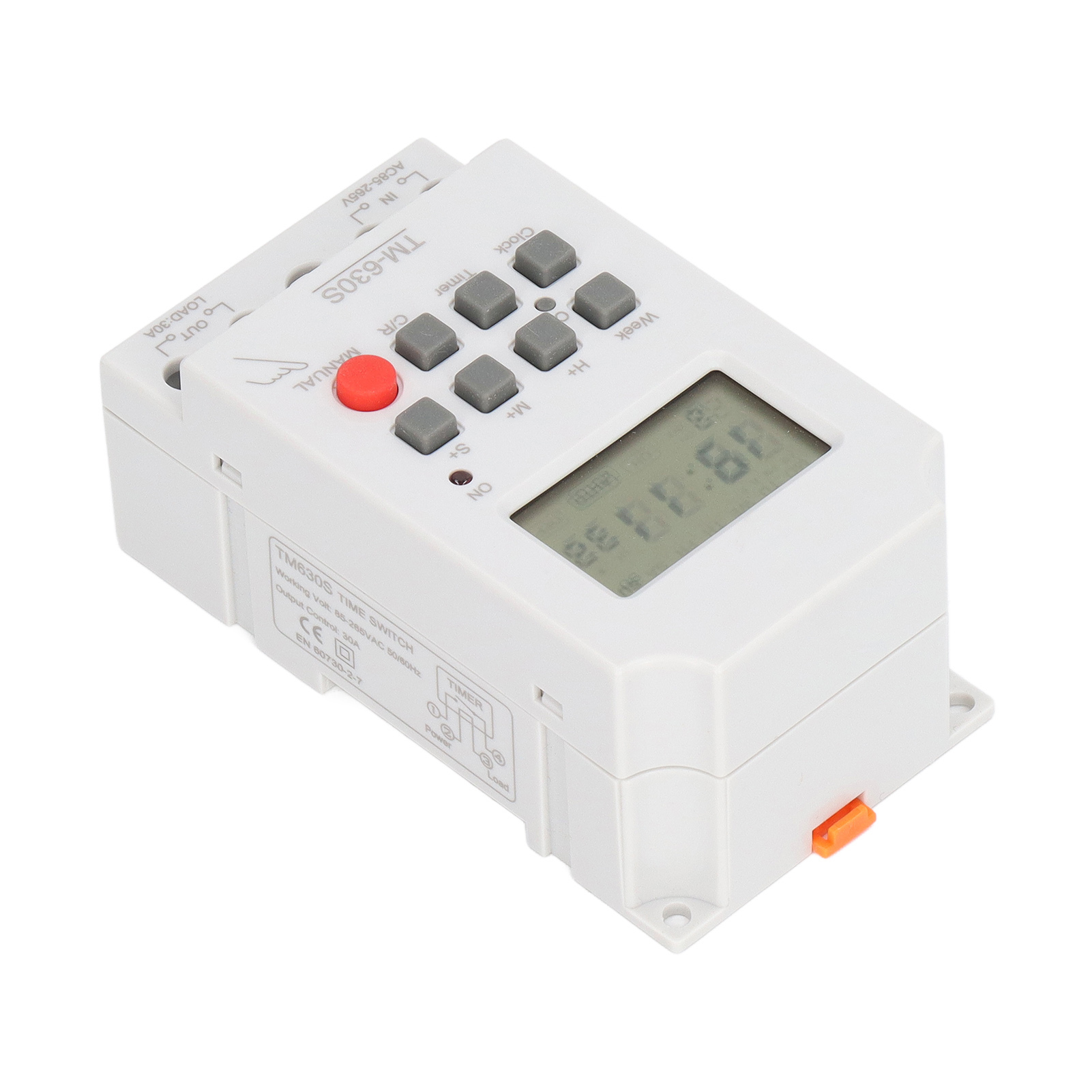 Digitale 7-tage-zeitschaltuhr, 30-a-abs-timer, Ac85–265-v-timer Mit Speicherfunktion, Steckdose Mit Zeitverzögerung