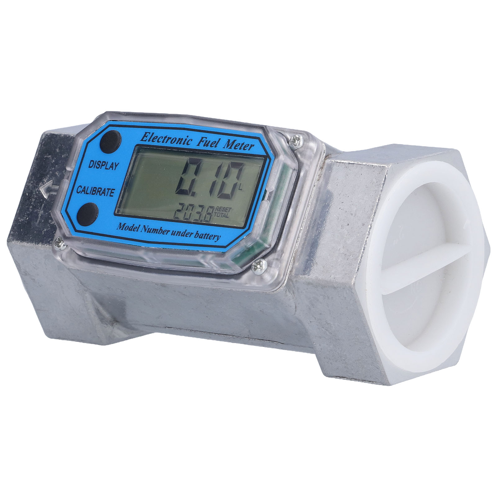 Digitaler Elektronischer Turbinen-durchflussmesser Für Kraftstoff, Wasser, Gas, Diesel – Llw-50 Durchflusssensor, Dn50 2 Zoll, 2,3 V–3,3 V, Flüssigkeitsmesser