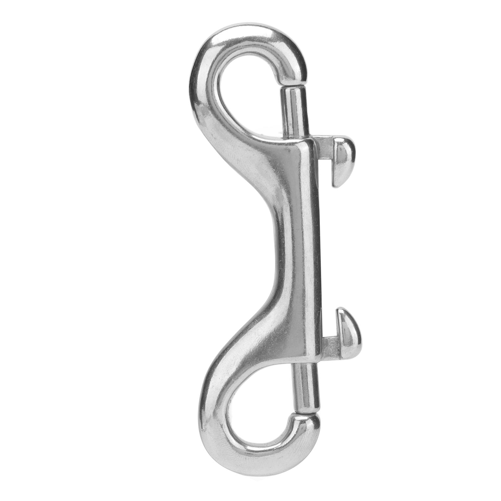 Doppelseitiger Karabiner Aus Edelstahl 316, Schnellverschluss-bootszubehör, 77 Mm Kabel