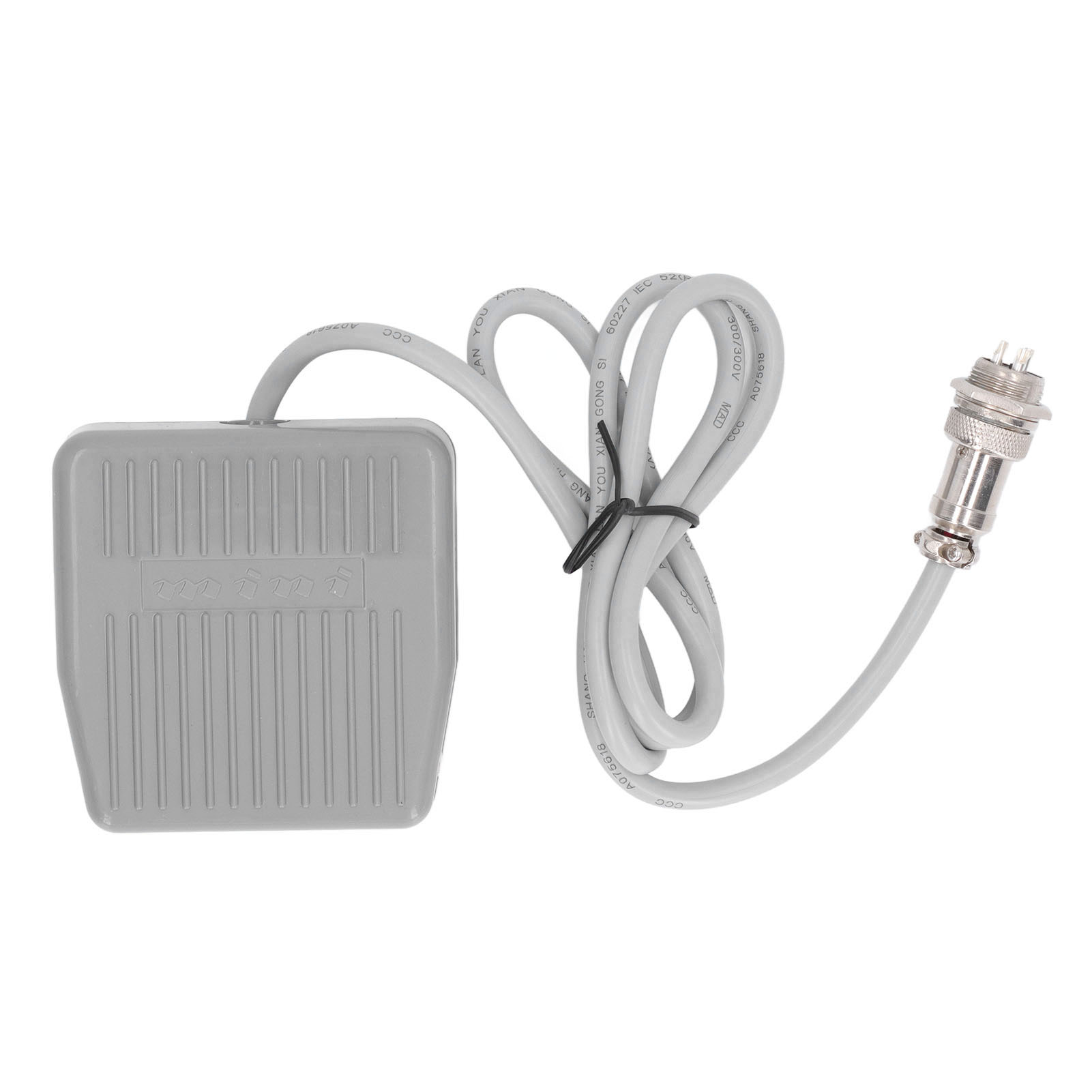 Berm Freisprech-elektropedal, Fußschalter Mit Reset-funktion, 1 Öffnerkontakt, 1 Meter Kabel, Luftfahrtstecker, Freie Manuelle Steuerung.