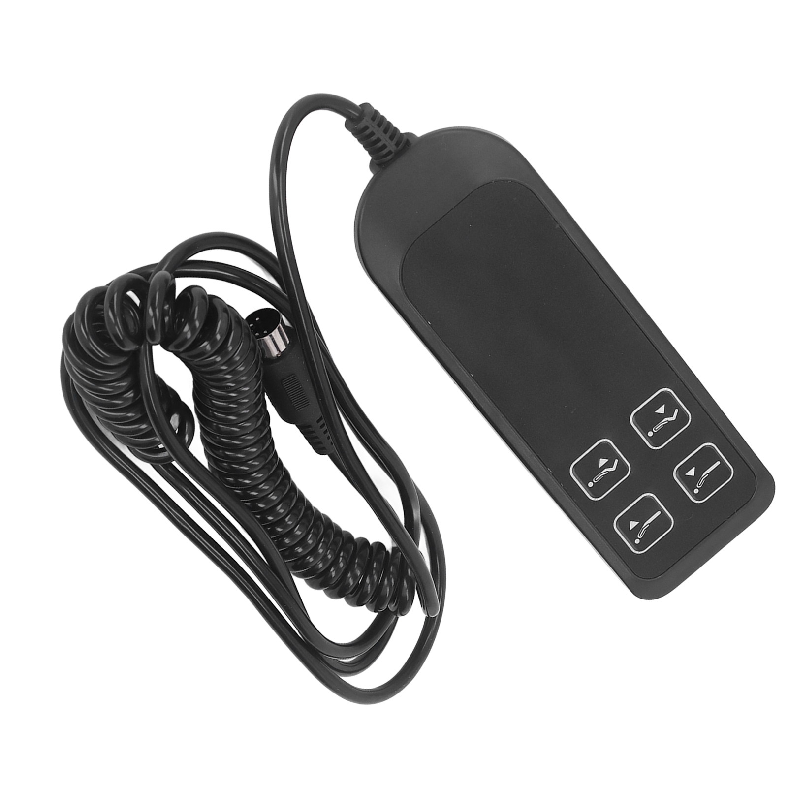 Schwarze Elektrische Sofa-fernbedienung, 4-tasten-steuerung, 5-poliger Stecker, Schalter Für Relaxsessel, Für Den Einsatz Zu Hause Und Im Büro, Einfache Bedienung.