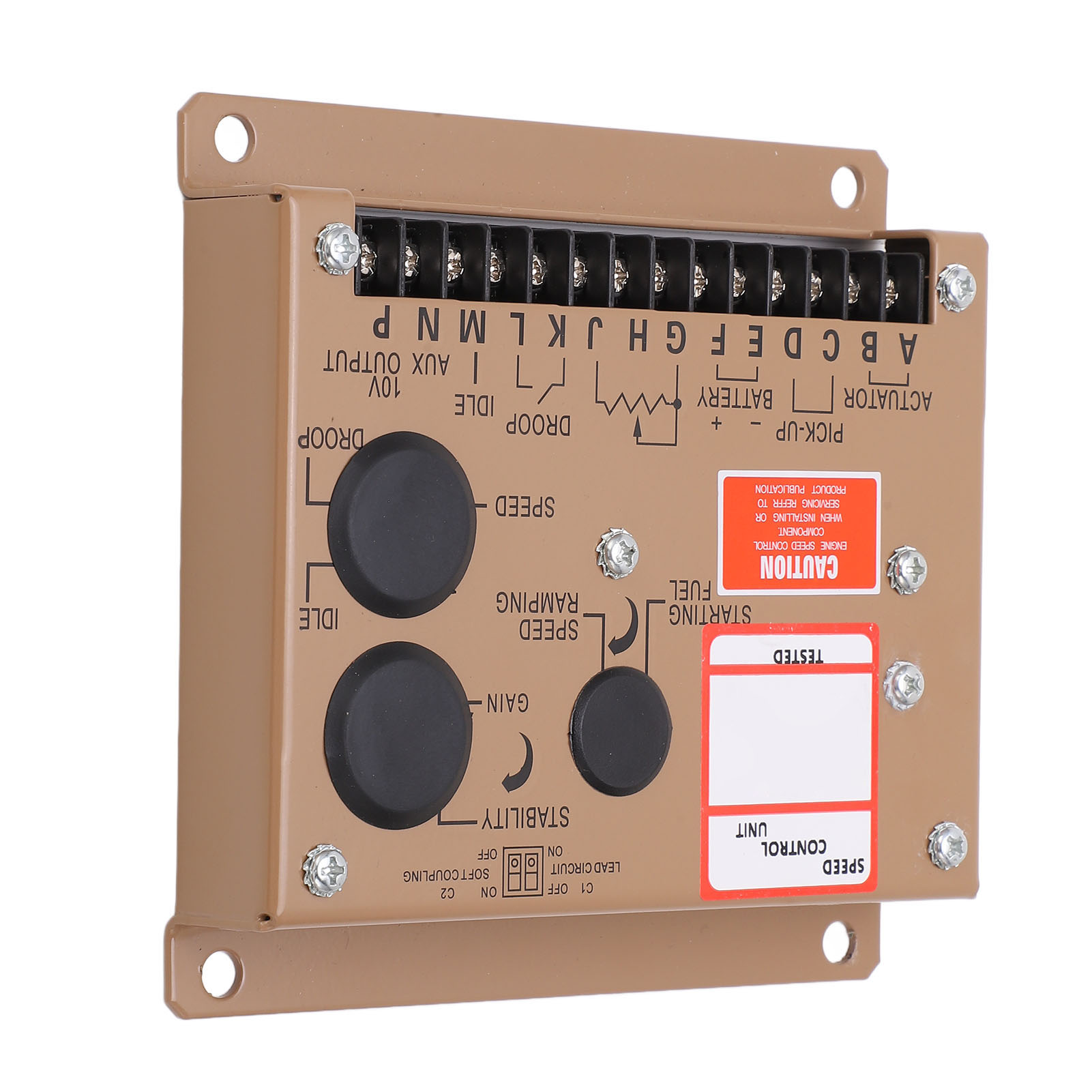 Elektronischer Drehzahlregler Für Generatoren Esd5520e, Schnelles Ansprechverhalten, Stabil, 12v/24v Dc, Präziser Motordrehzahlregler.