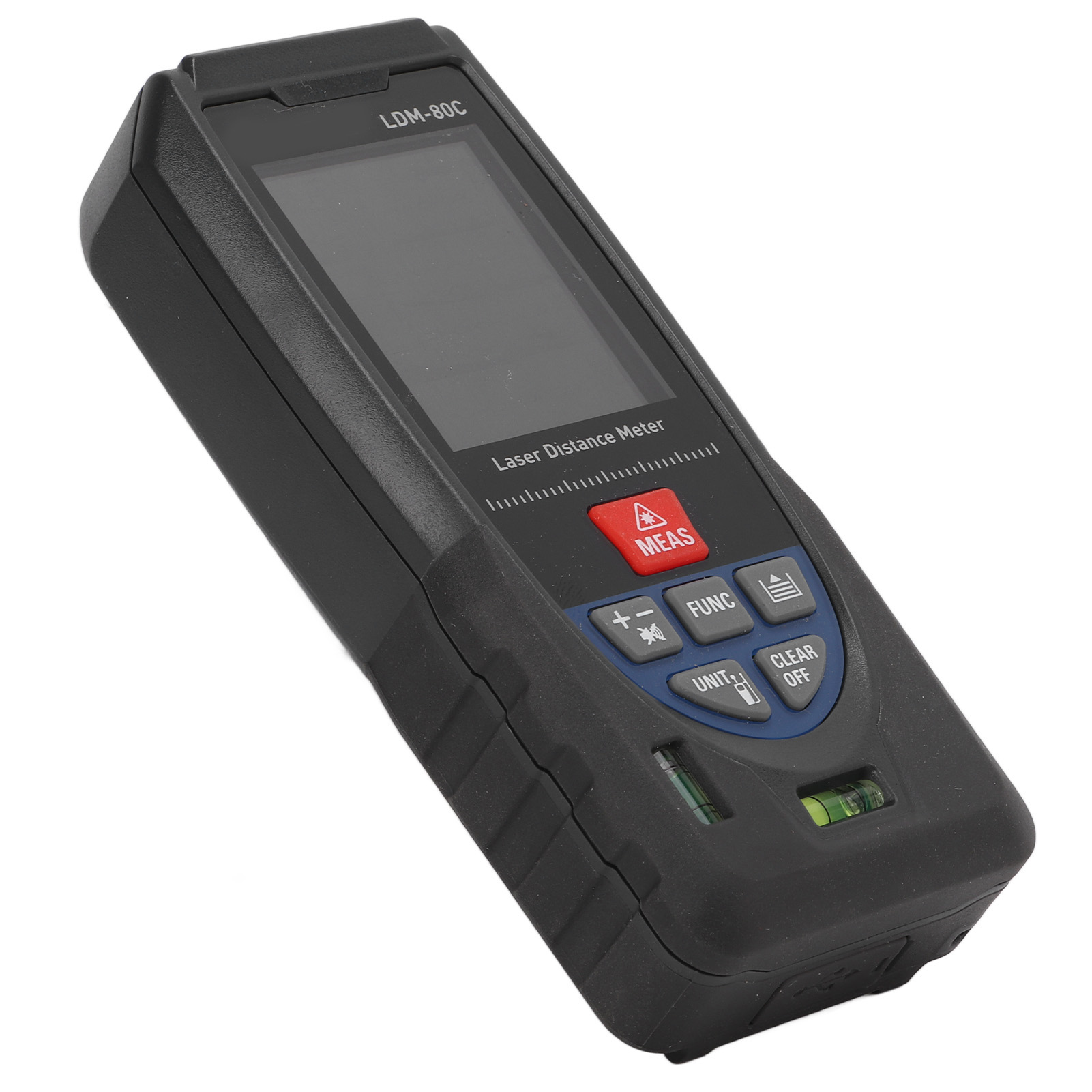 Hochpräziser Laser-entfernungsmesser Ldm-80c, Tragbares Digitales Distanzmessgerät, Elektronisches Messgerät Bis 80 M, Robustes Gehäuse, Professioneller Einsatz
