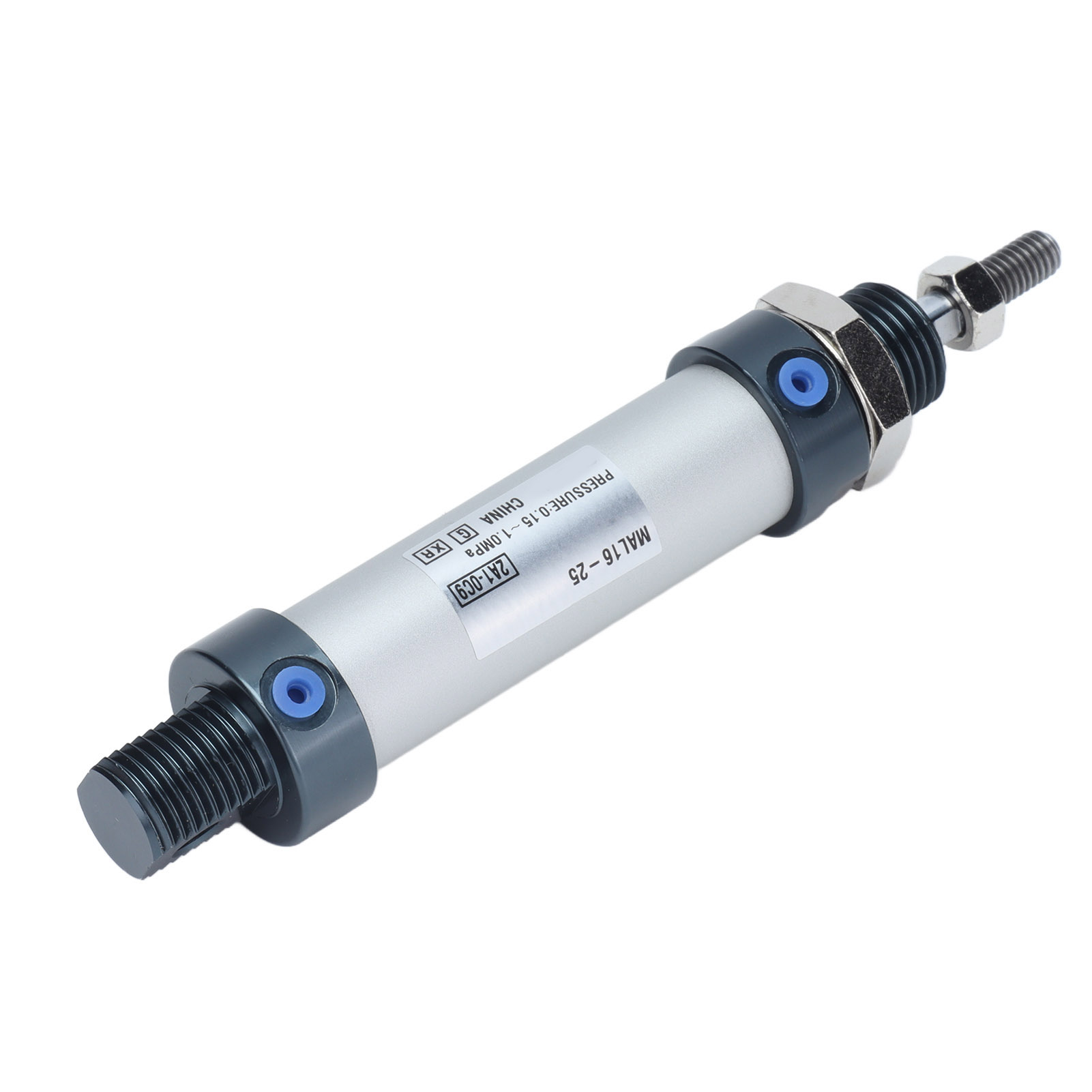 Miniatur-doppelwirkungs-pneumatikzylinder, Einkolbenig, Aluminiumlegierung, Mal16-25, 25 Mm Hub