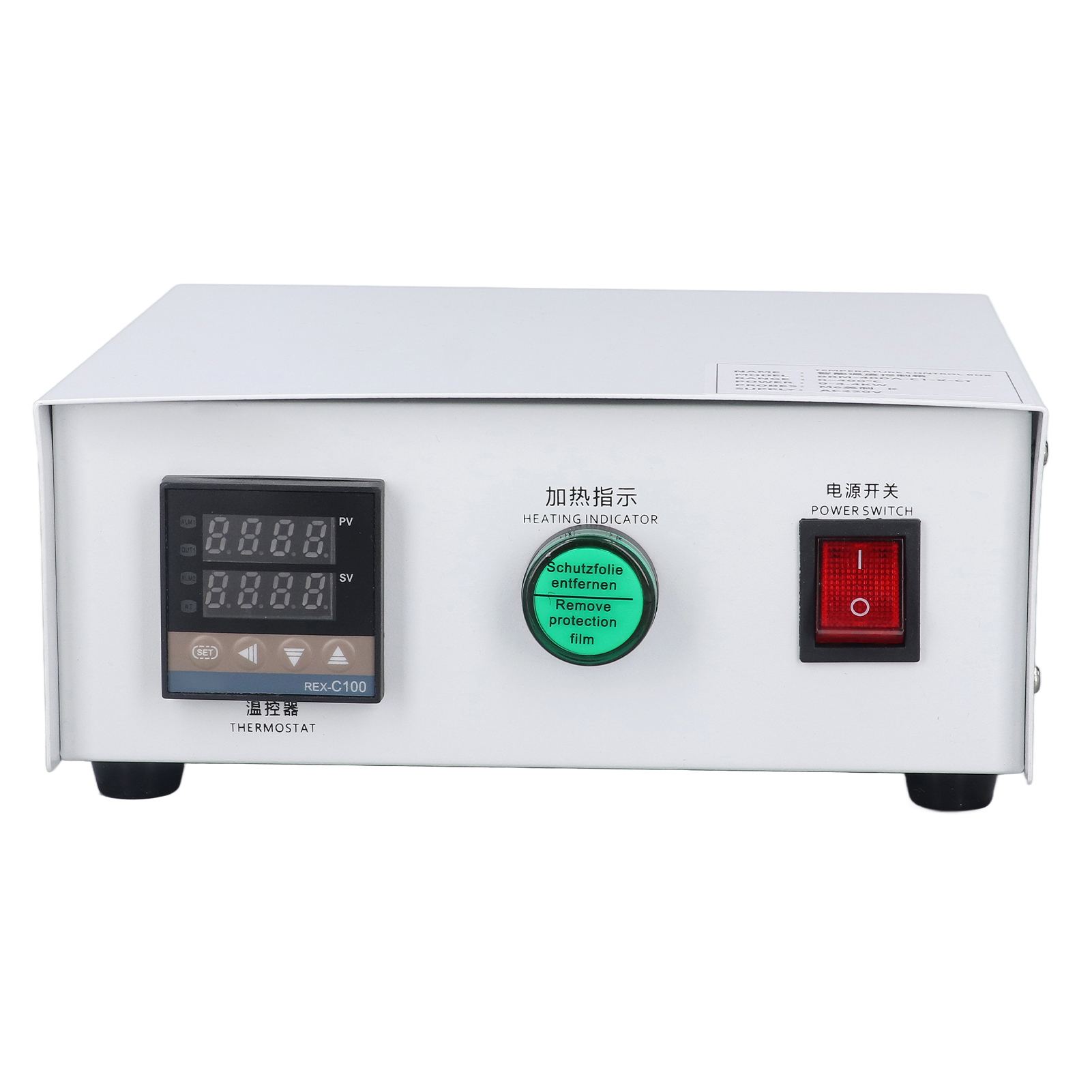 Pid-temperaturregler 0–400 °c Mit Selbstoptimierung, M6-steuerbox Brm40dac1xct (zoll), 2-m-sonde, 220-v-netzteil