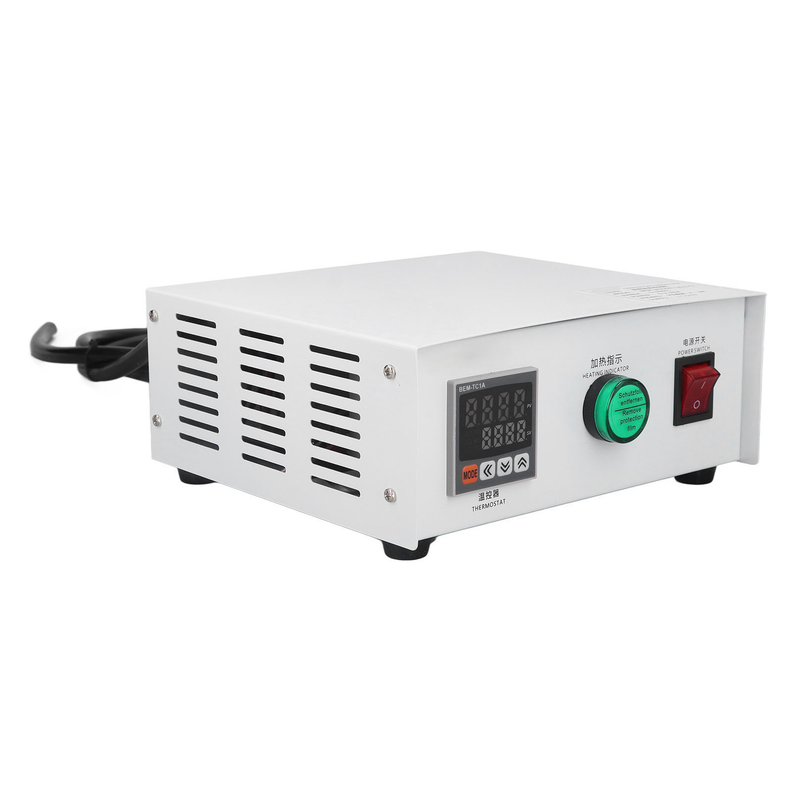 Ac220v M6 Pid Digitalthermostat, Temperaturregler Mit 3 M (9,84 Ft) Sonde, Digitalanzeige, Präziser Regler Für Heizung