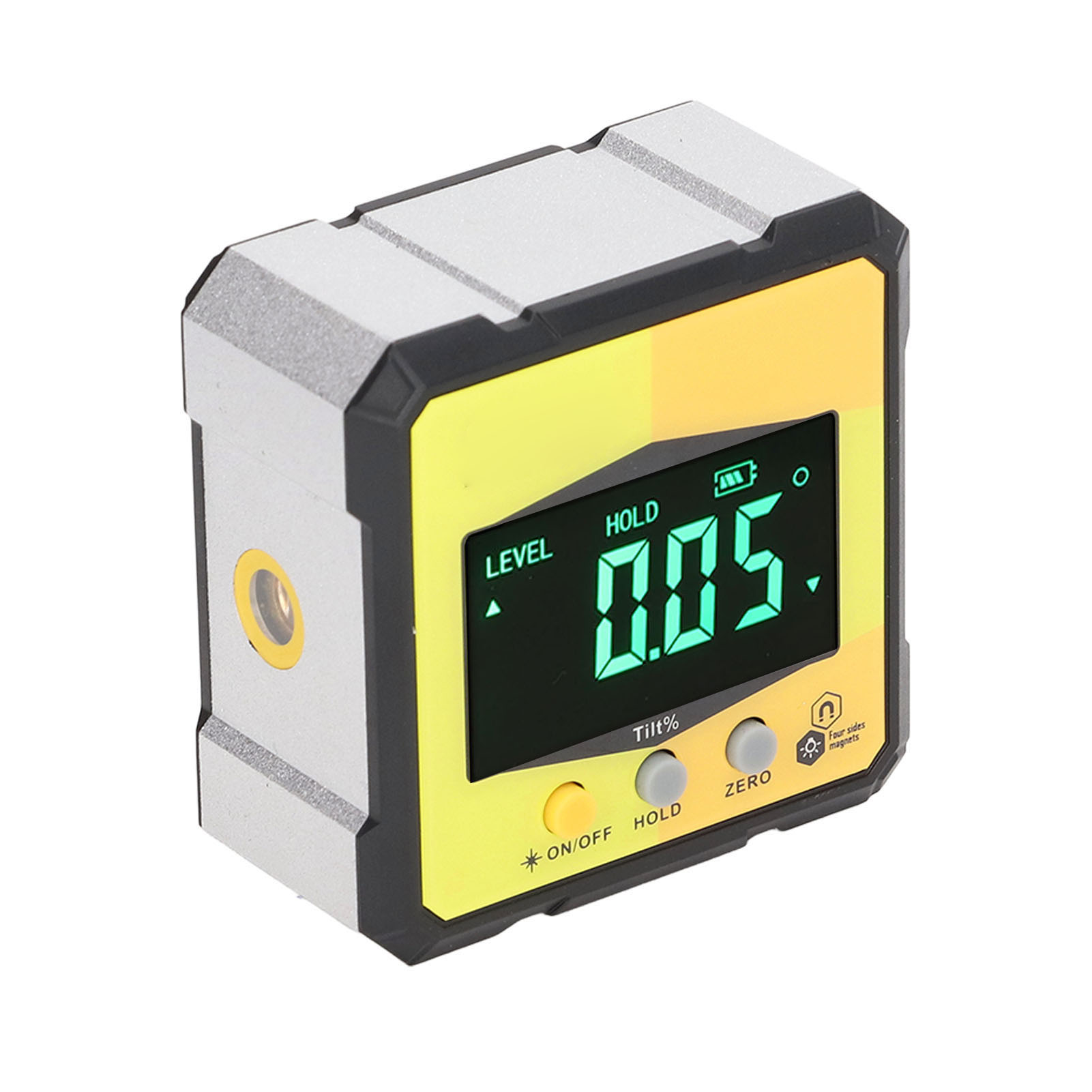Digitale Magnetwasserwaage Mit Laser, Winkelmesser, Präzisionsmessgerät, Tragbarer Digitaler Neigungsmesser