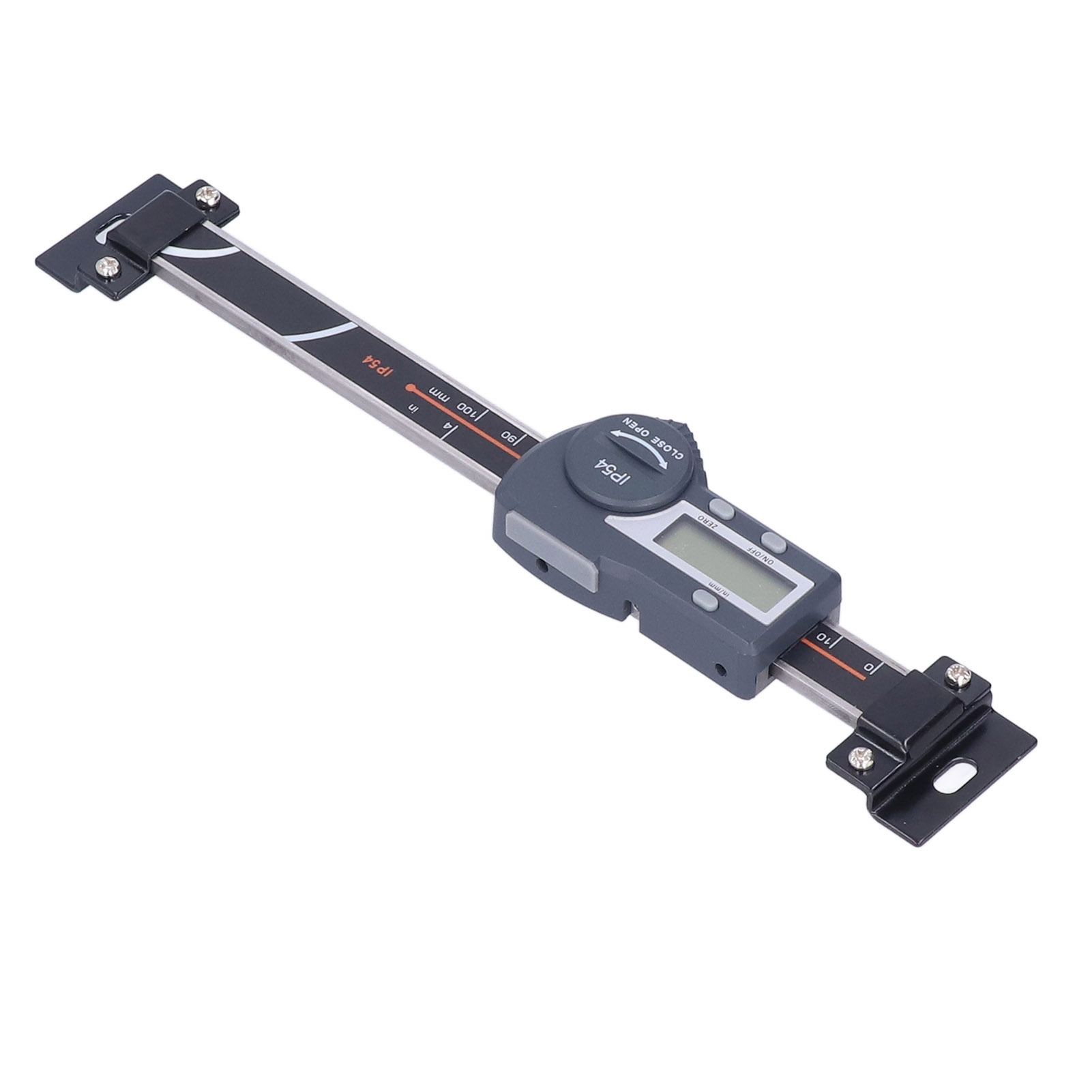 Horizontaler Digitaler Messschieber (ip54), Digitales Lcd-lineal Mit Nullpunkt- Und Datenhaltefunktion, Präzisionsmesswerkzeug 0–100 Mm / 0–3,9 Zoll