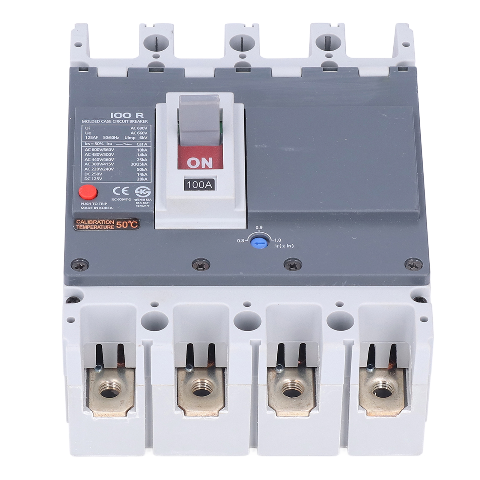 4p 100a Batterieschutz-leistungsschalter, Kompakter, Vergossener Mccb-leistungsschalter Für Elektrische Stromkreise