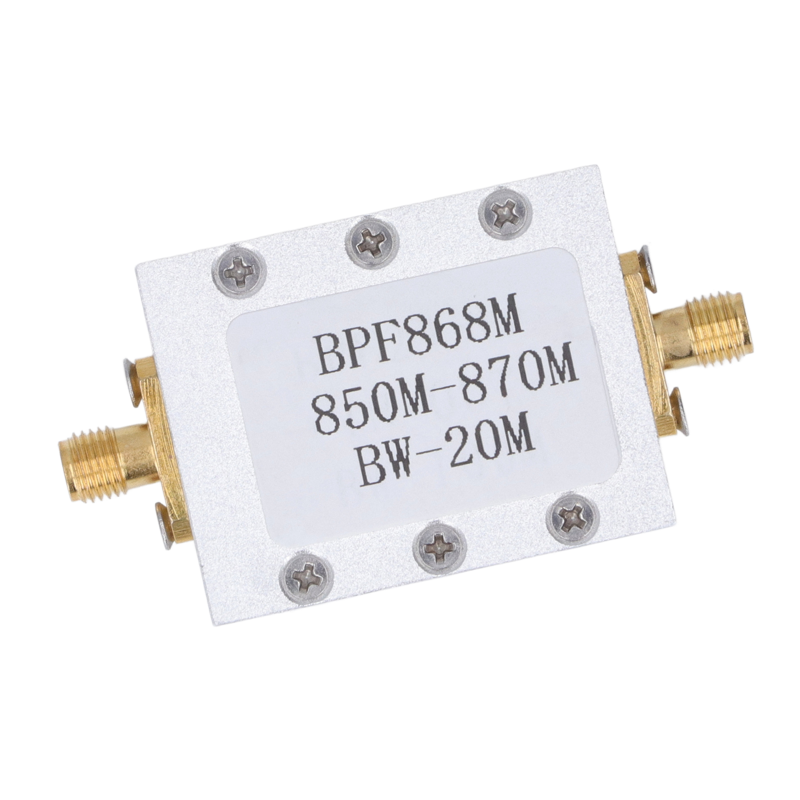 Fm 850-870mhz Sma K Bandpassfilter, Elektronisches Bauteil Bpf868m Mit Gehäuse, Steckeranschluss, Für Transceiver.