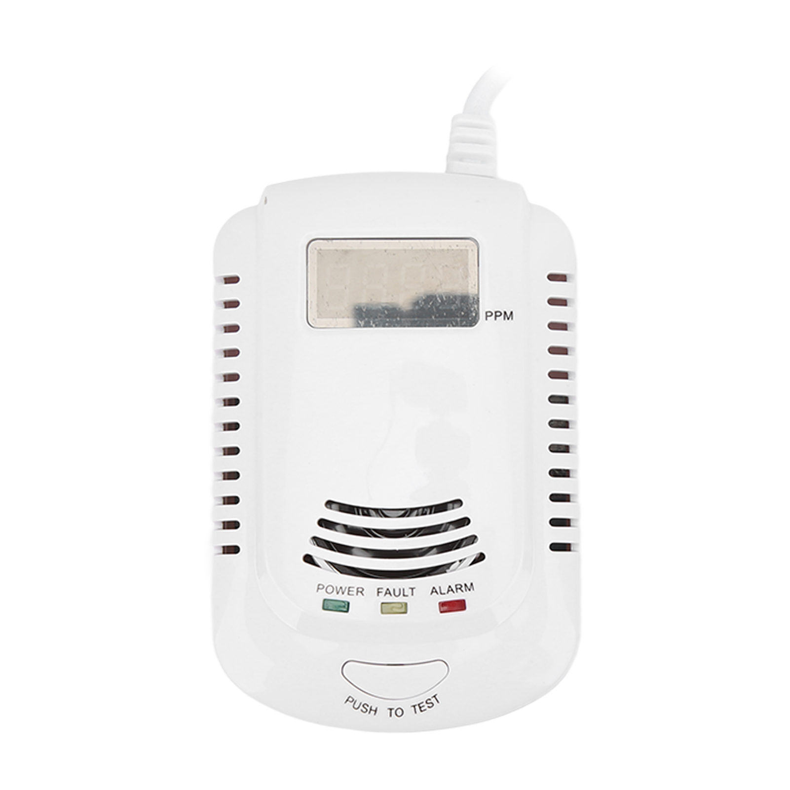 Zuverlässiger Brenngasdetektor, Intelligenter Sprachalarm, Hochstabiler Monitor, 90–240-v-eu-stecker, Hohe Genauigkeit