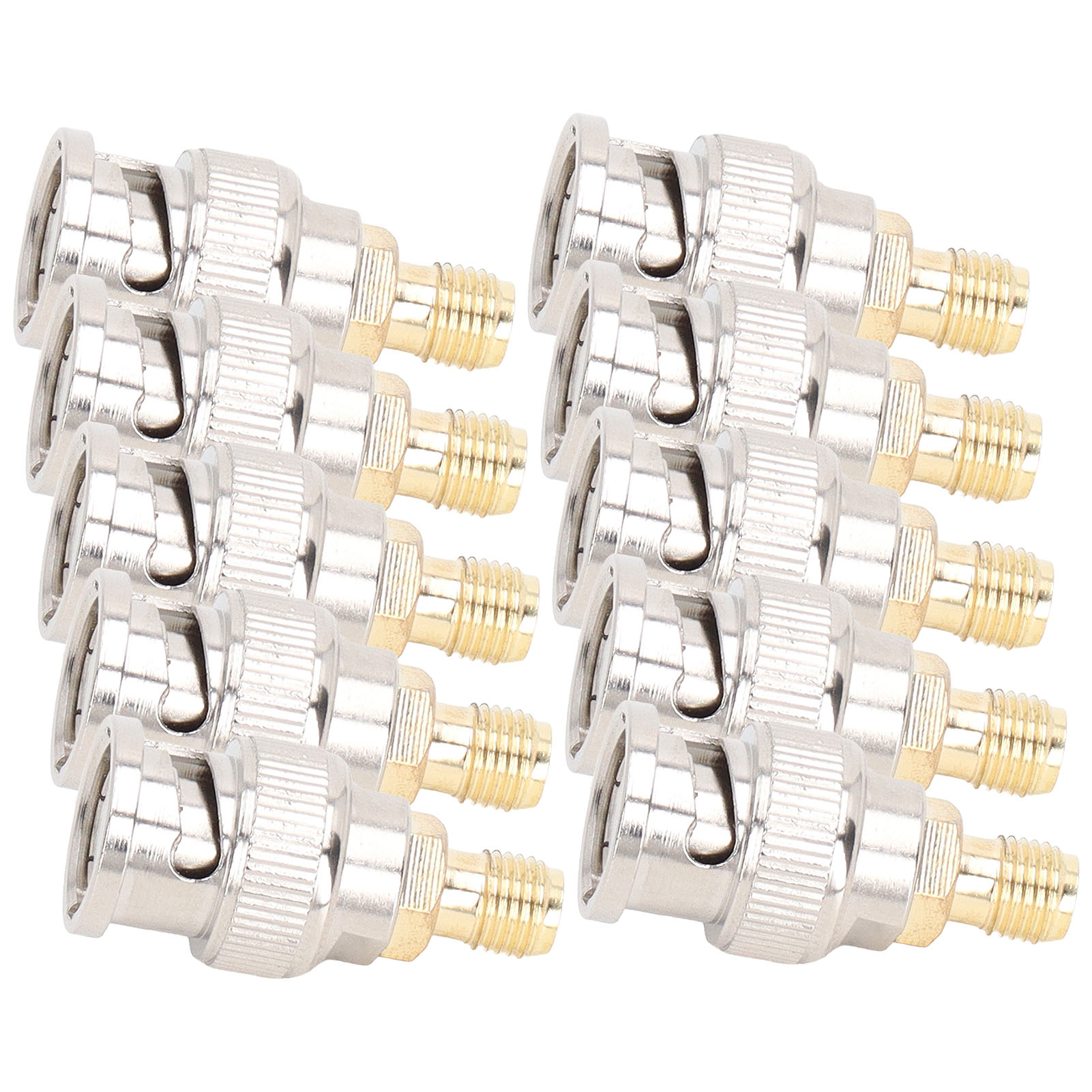 Sma-buchse Auf Bnc-stecker Hf-adapter, 10-teiliges Koaxialkabel-anschlussset Für Instrumentenumrüstung